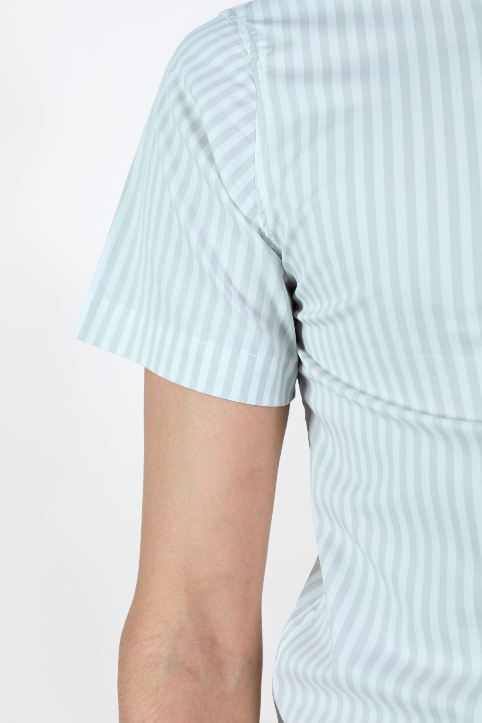 Camisa Manga Corta Ropa De Caballero Alberto Olguin AOMC1302 (S - XXL) - Imagen 3