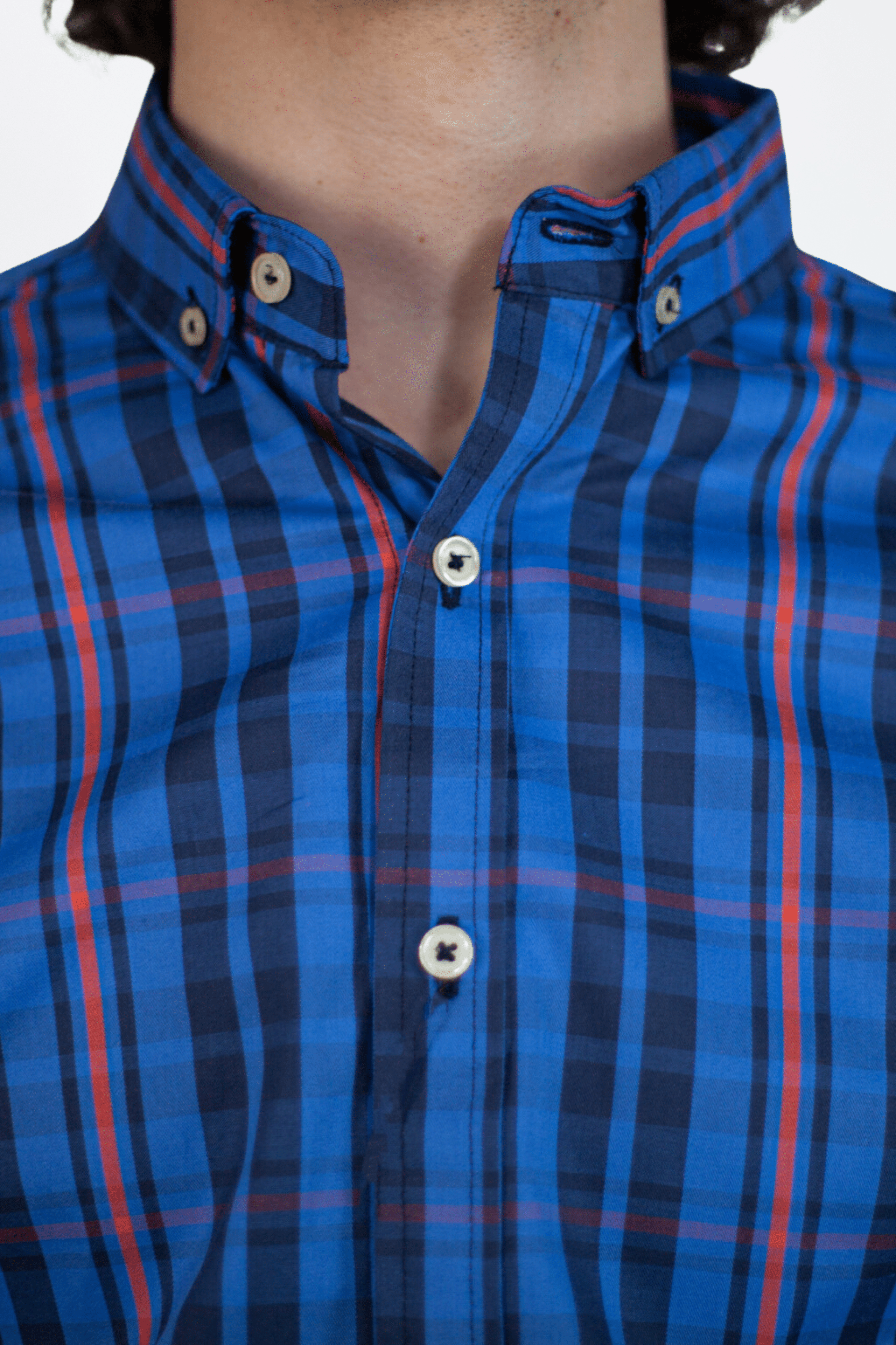 Camisa M. Larga Ropa De Caballero Buckle London BKMC1025 (S - XXL) - Imagen 2