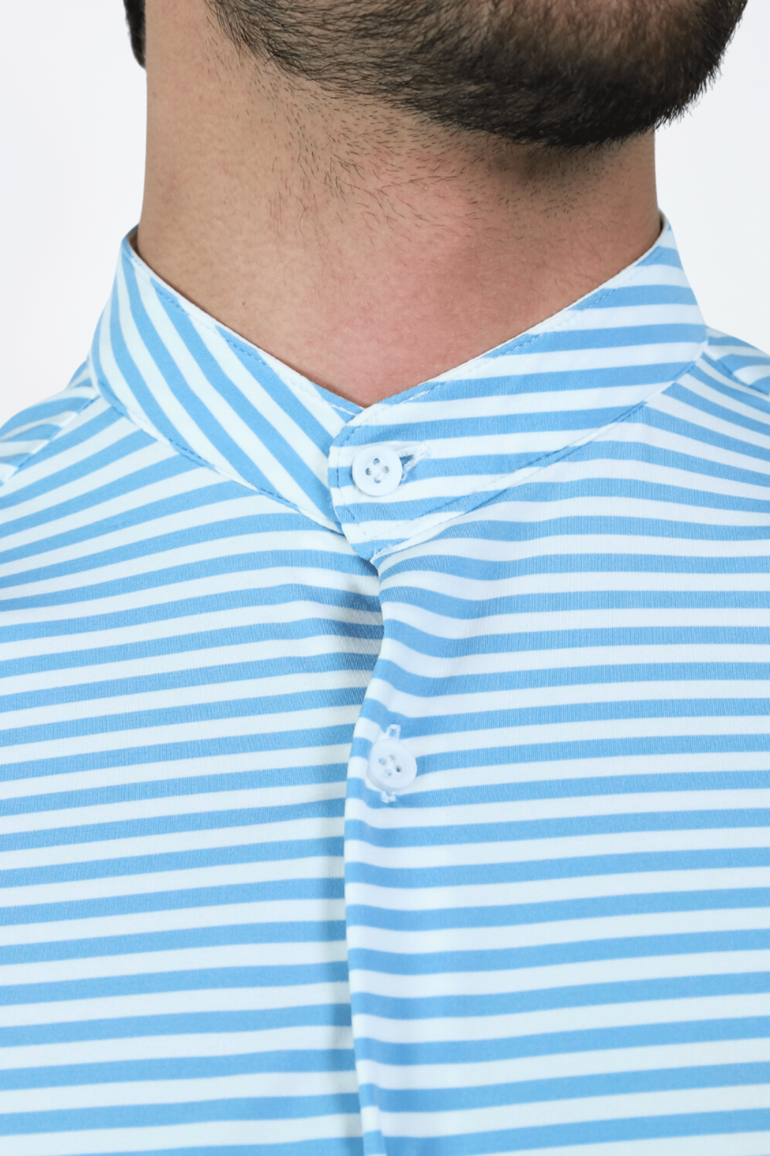 Camisa Manga Corta Ropa De Caballero Alberto Olguin AOMC1323 (S - XXL) - Imagen 2