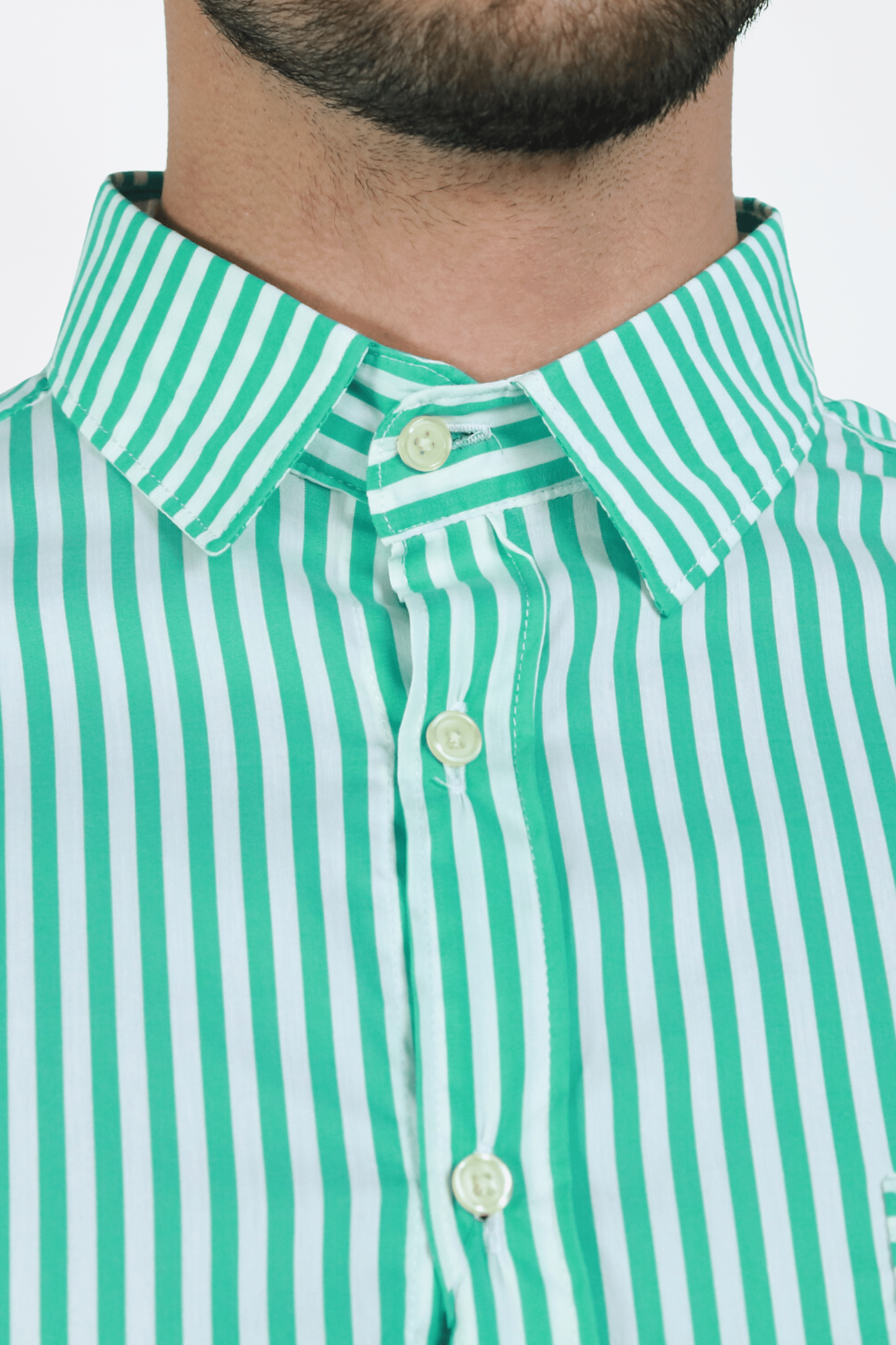 Camisa Manga Corta Ropa De Caballero Alberto Olguin AOMC1304 (S - XXL) - Imagen 2