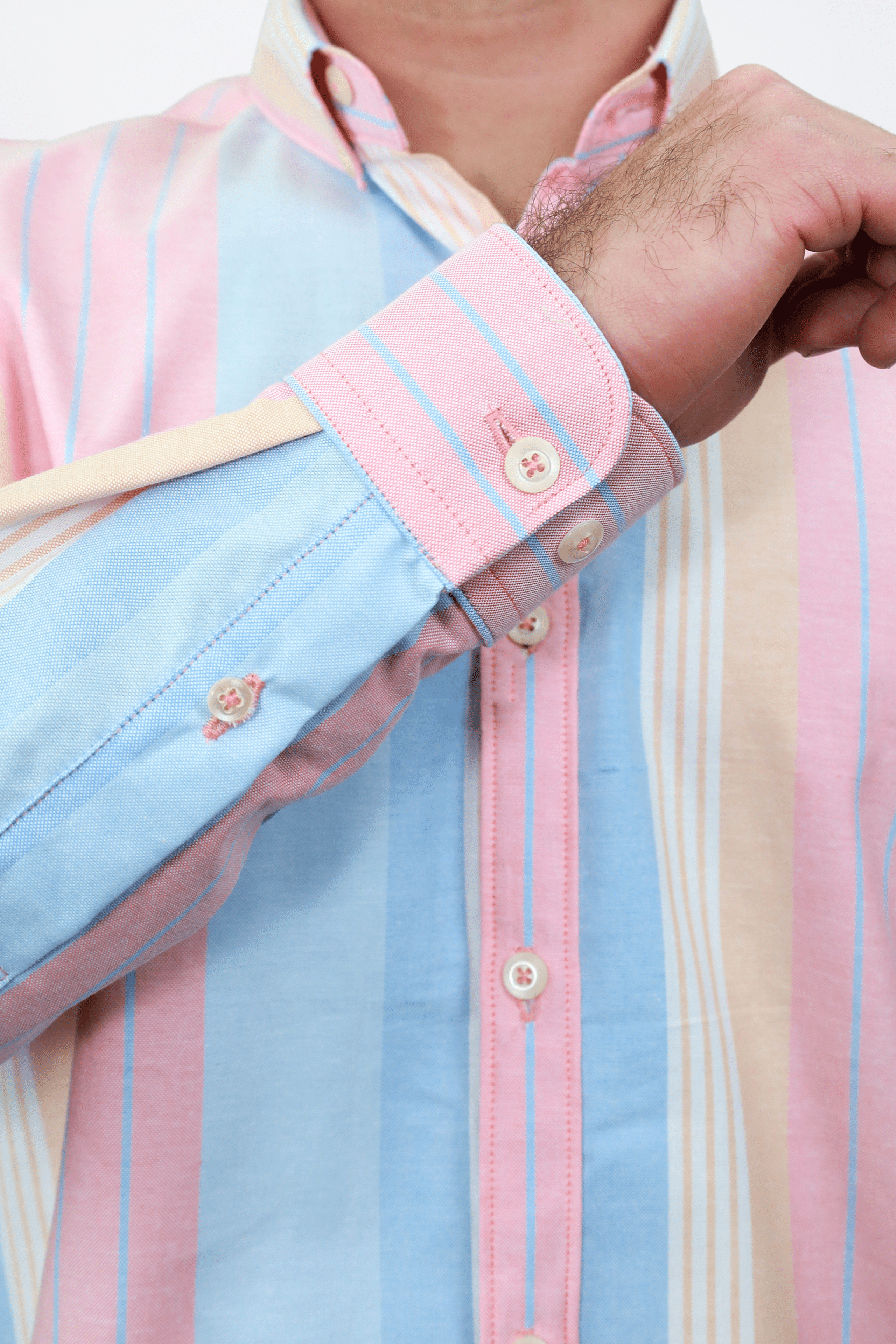 Camisa M. Larga Ropa De Caballero Stone Rose SRMC1159 (S - XXXL) - Imagen 3