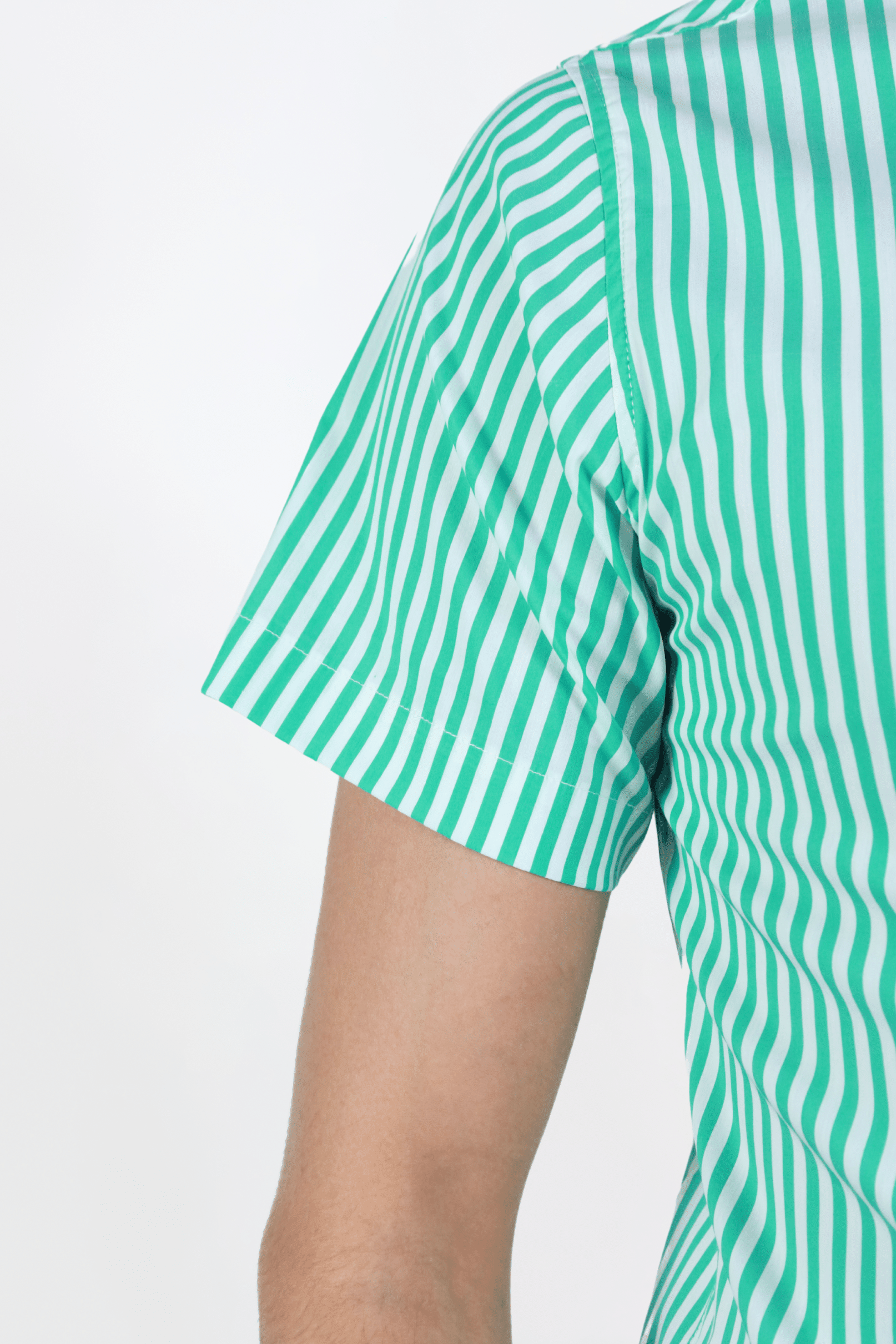 Camisa Manga Corta Ropa De Caballero Alberto Olguin AOMC1304 (S - XXL) - Imagen 3