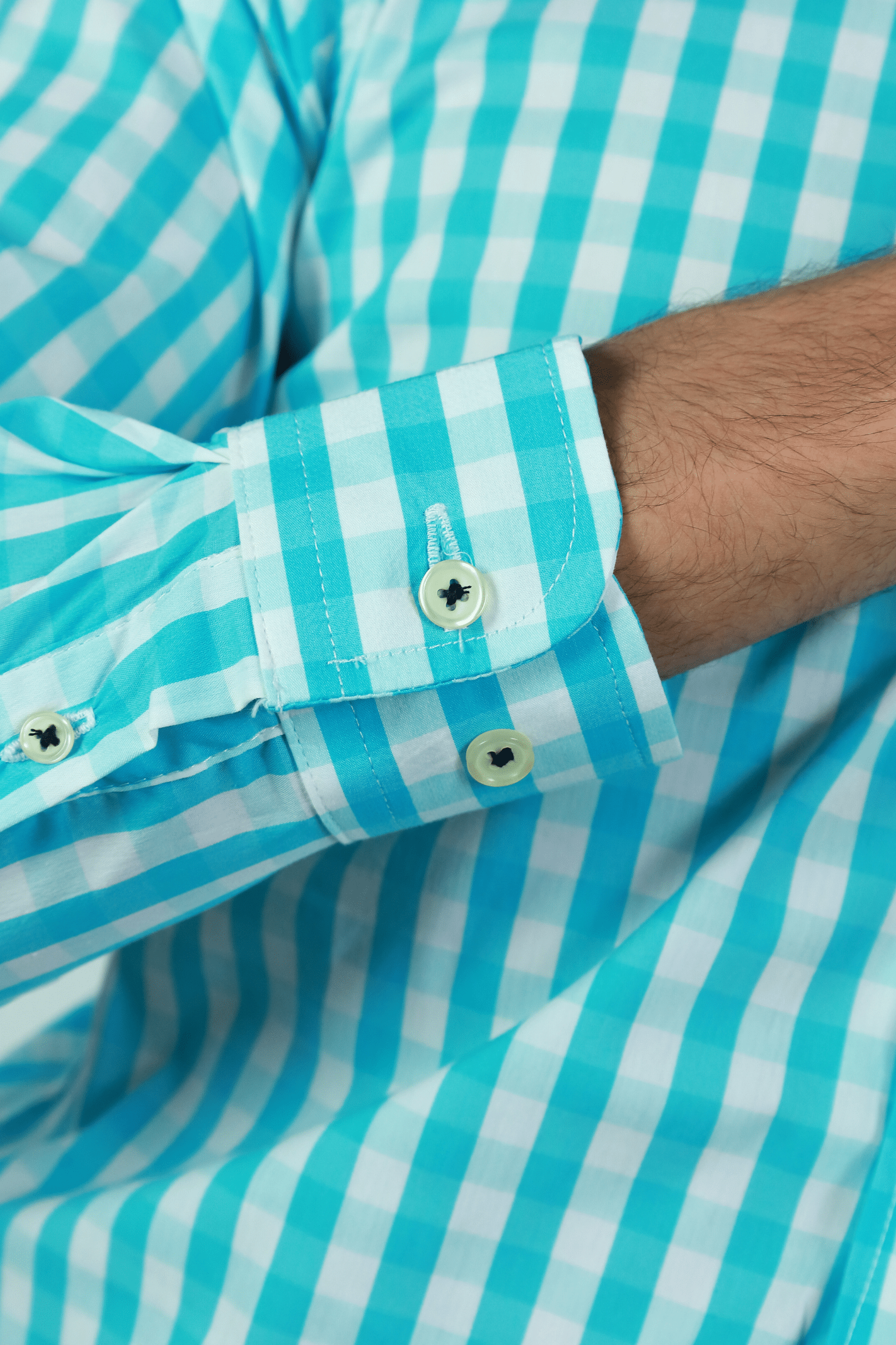 Camisa M. Larga Ropa De Caballero Alberto Olguin AOMC1315 (S - XXL) - Imagen 3