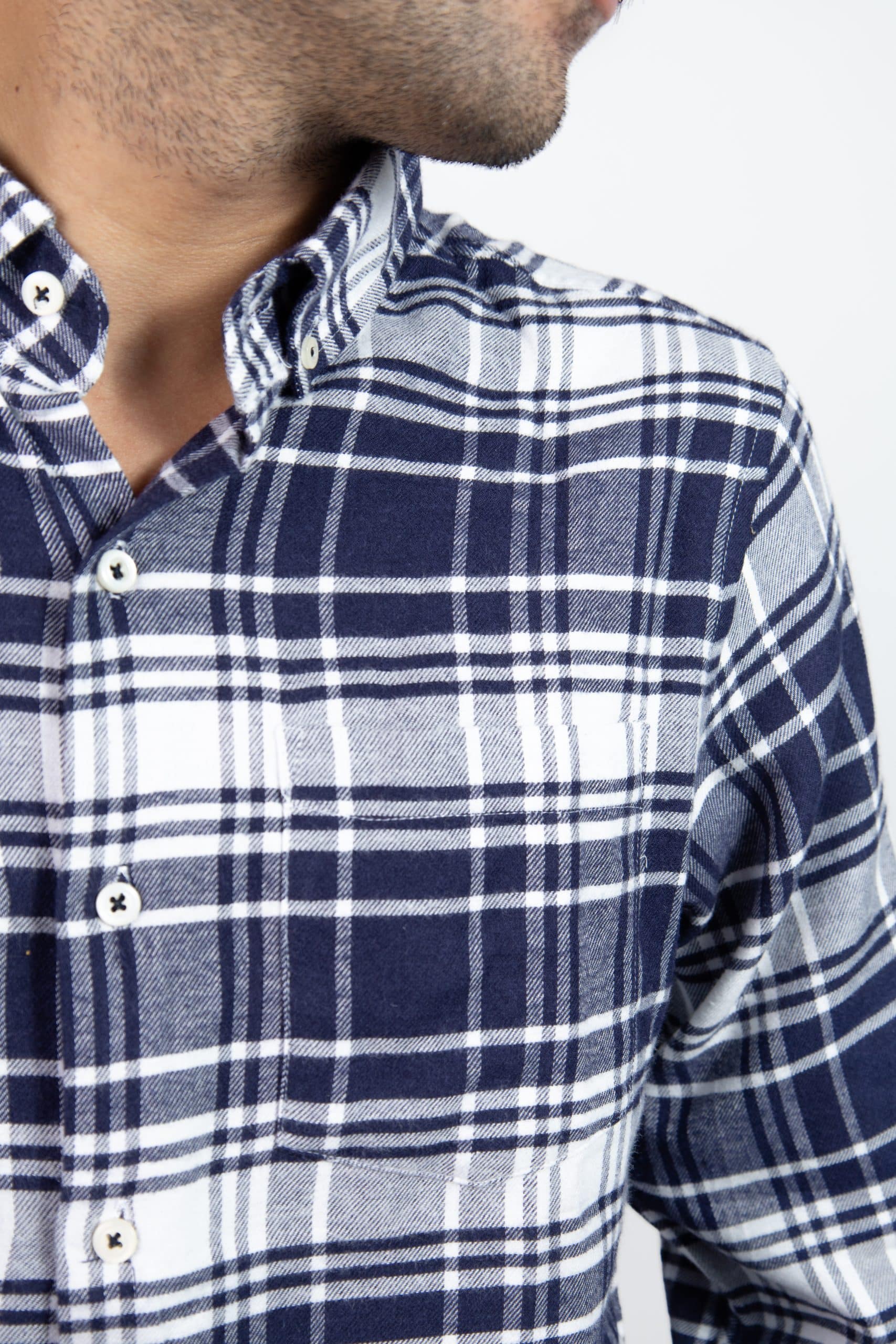 Camisa M. Larga Ropa De Caballero Alberto Olguin AOMC1215 (S - XXXL) - Imagen 2