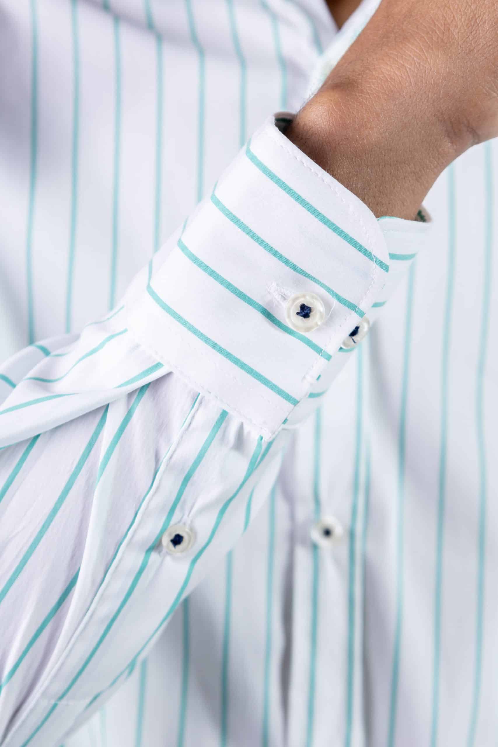 Camisa M. Larga Ropa De Caballero Alberto Olguin AOMC1470 (S - XXXL) - Imagen 3