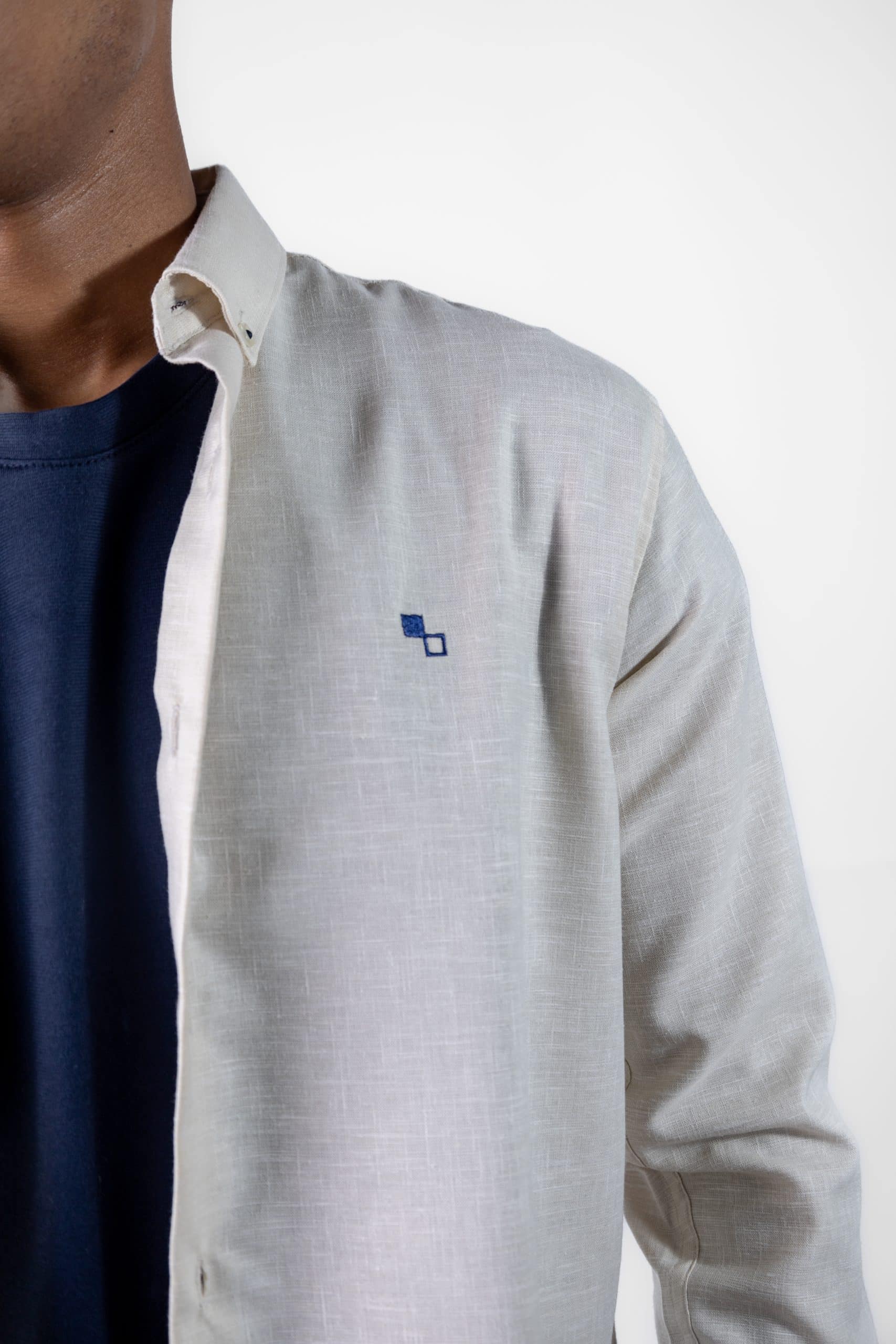 Camisa M. Larga Ropa De Caballero Alberto Olguin AOMC1487 (S - XXL) - Imagen 2