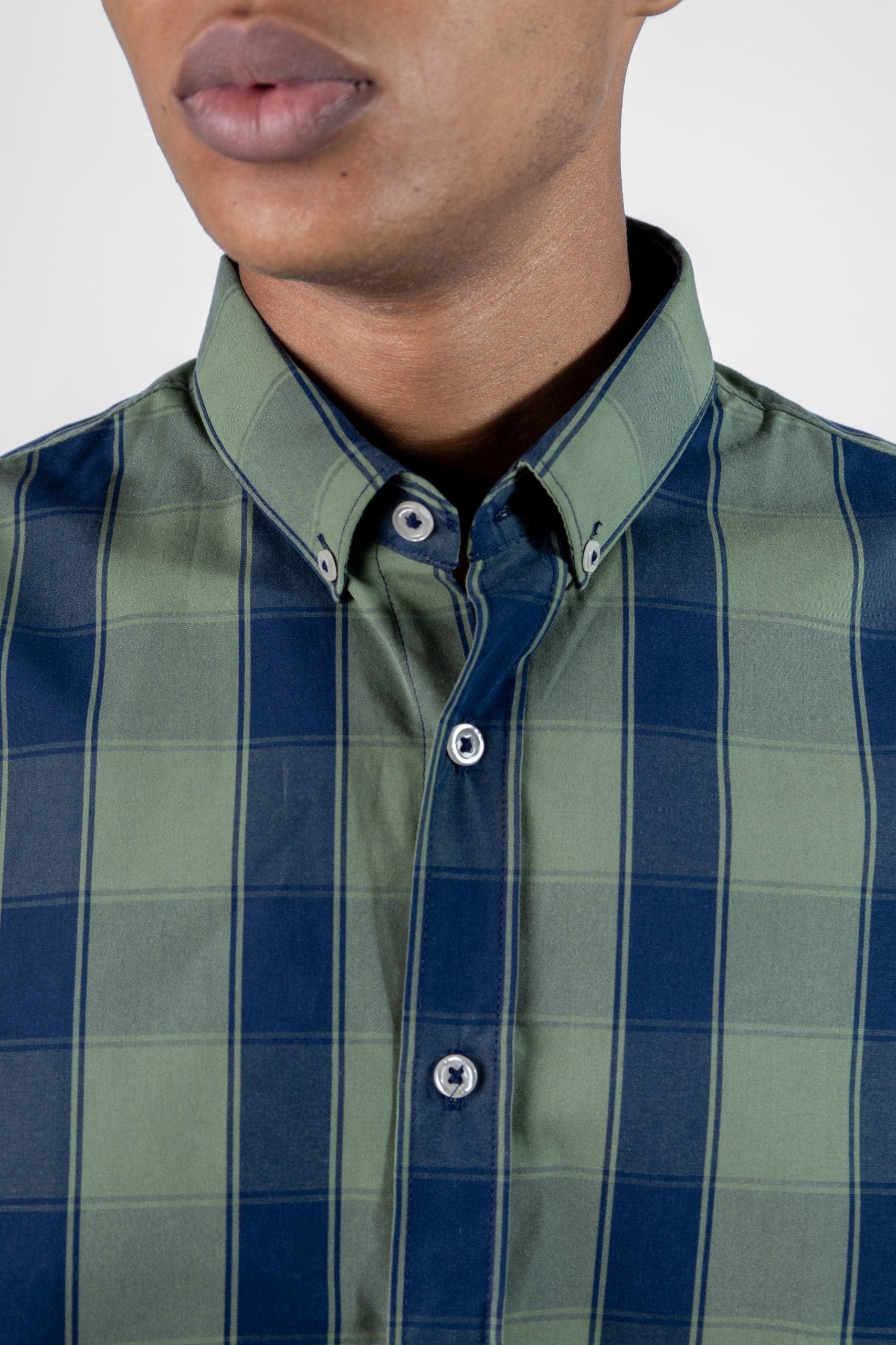 Camisa M. Larga Ropa De Caballero Buckle London BKMC1118 (S - XXL) - Imagen 2