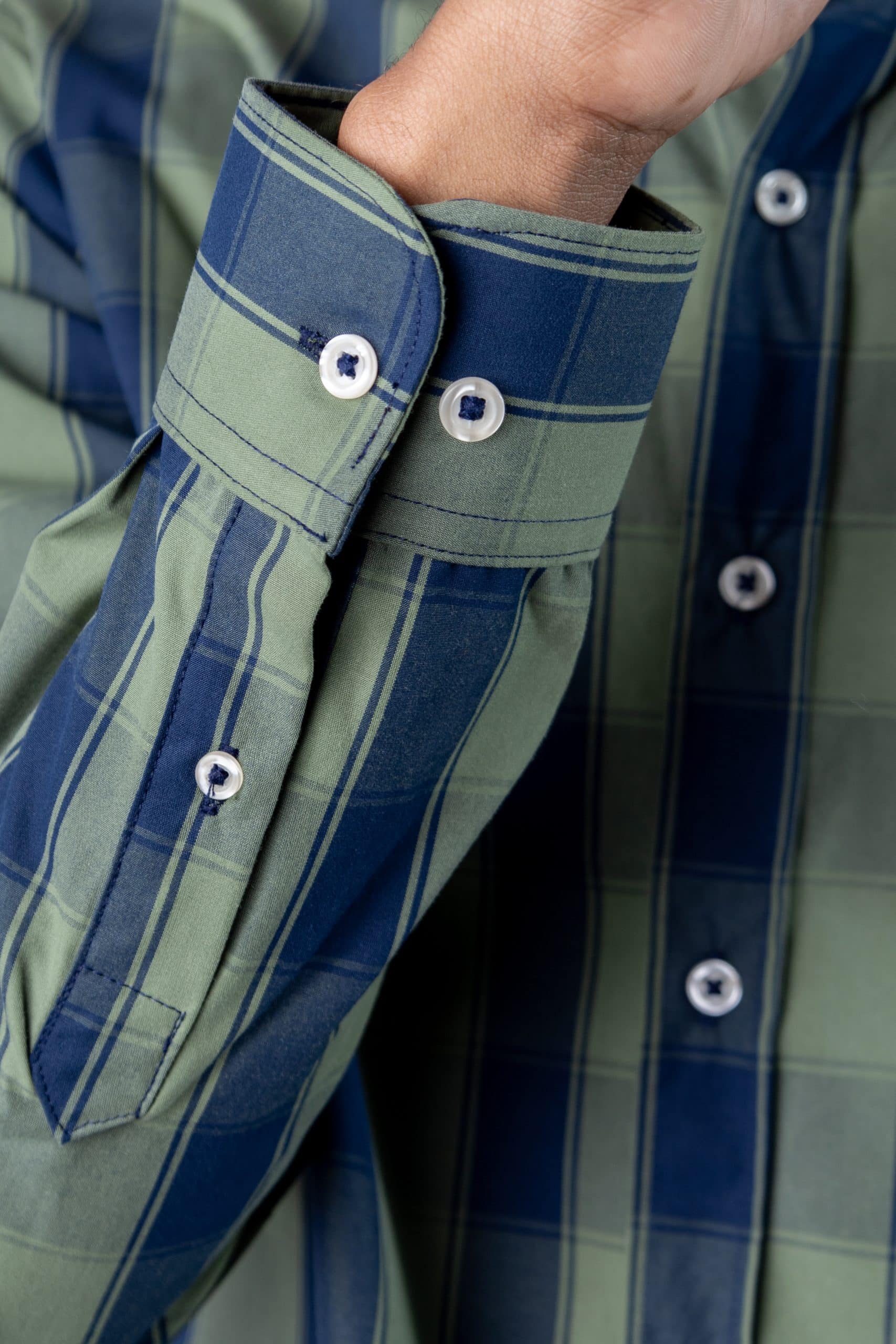 Camisa M. Larga Ropa De Caballero Buckle London BKMC1118 (S - XXL) - Imagen 3