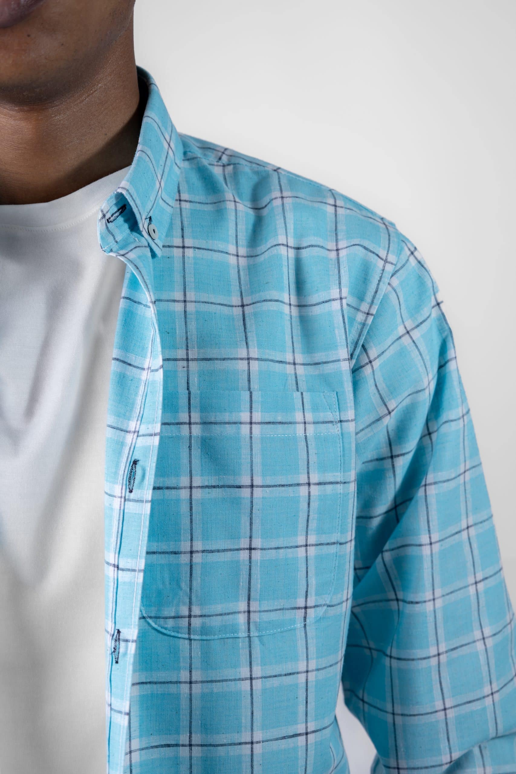 Camisa M. Larga Ropa De Caballero Stone Rose SRMC1193 (S - XXL) - Imagen 2