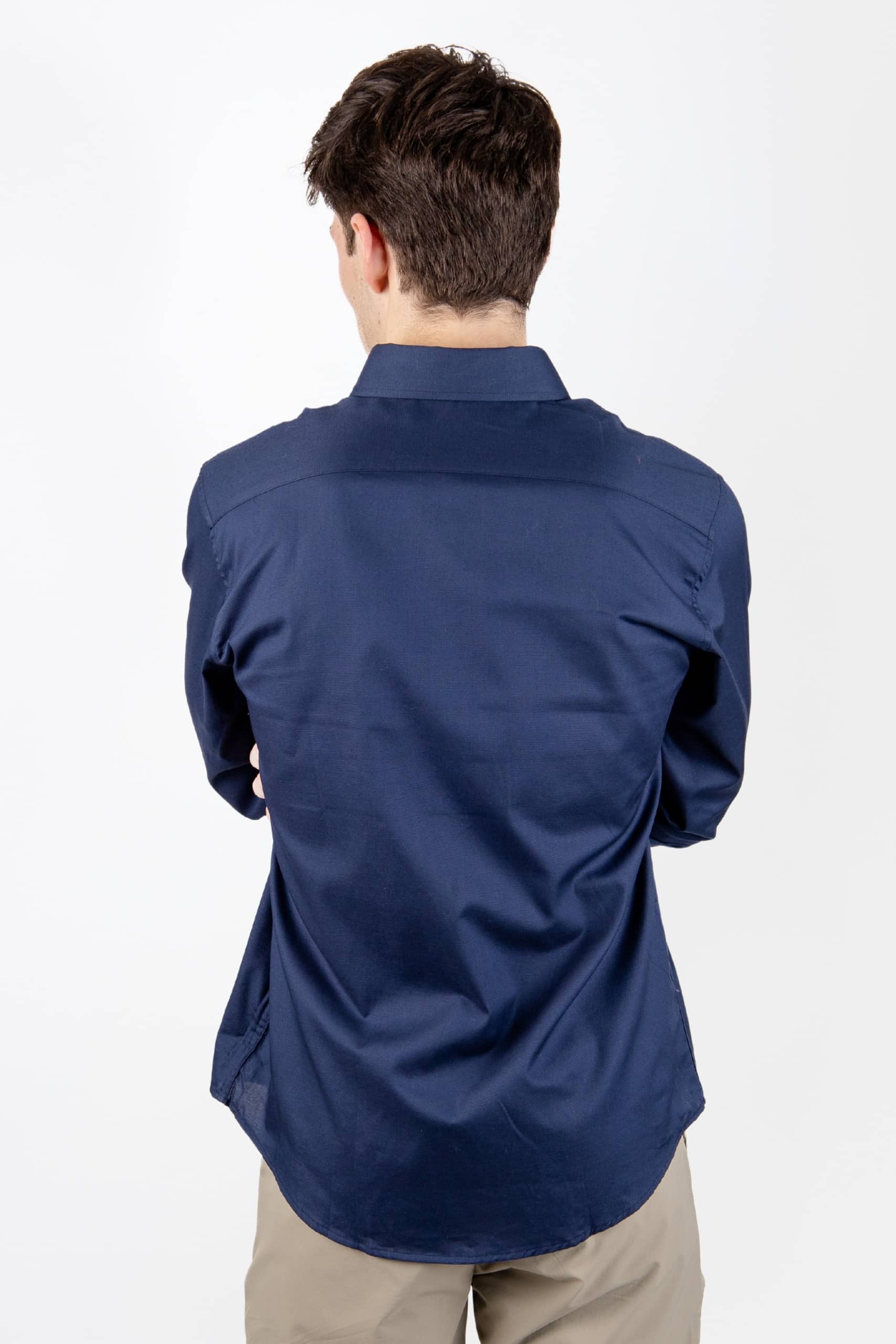 Camisa M. Larga Ropa De Caballero Alberto Olguin AOMC1736 (S - XXL) - Imagen 2