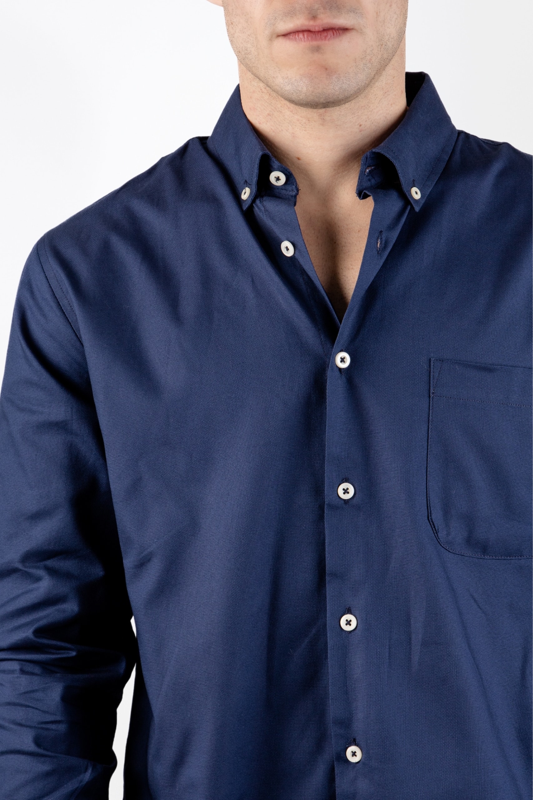 Camisa M. Larga Ropa De Caballero Alberto Olguin AOMC1736 (S - XXL) - Imagen 3