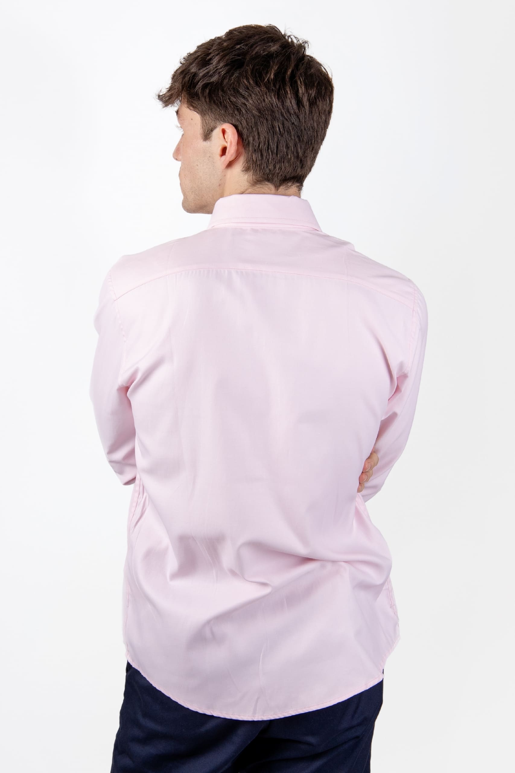 Camisa M. Larga Ropa De Caballero Alberto Olguin AOMC1745 (M - XXL) - Imagen 2