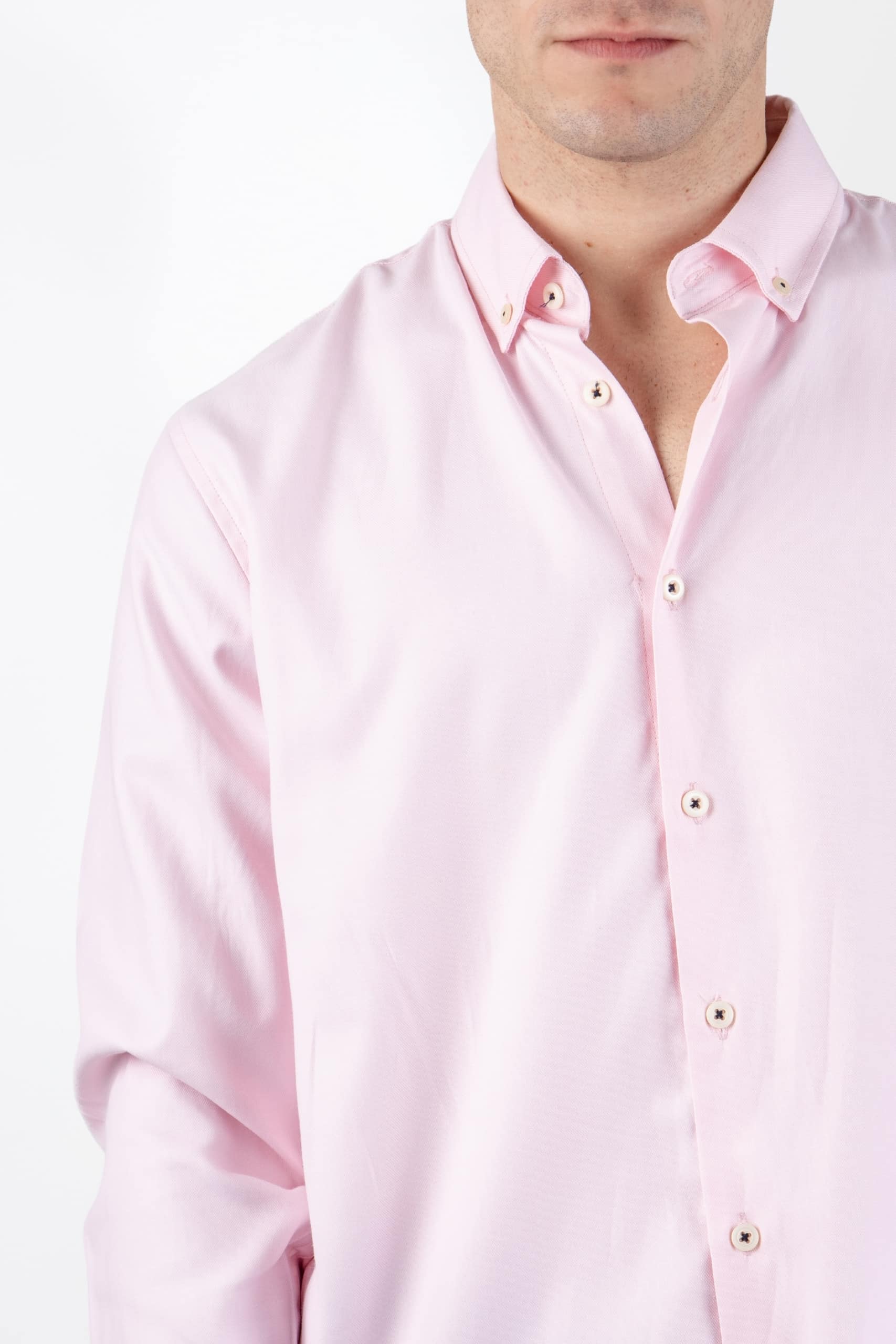 Camisa M. Larga Ropa De Caballero Alberto Olguin AOMC1745 (M - XXL) - Imagen 3