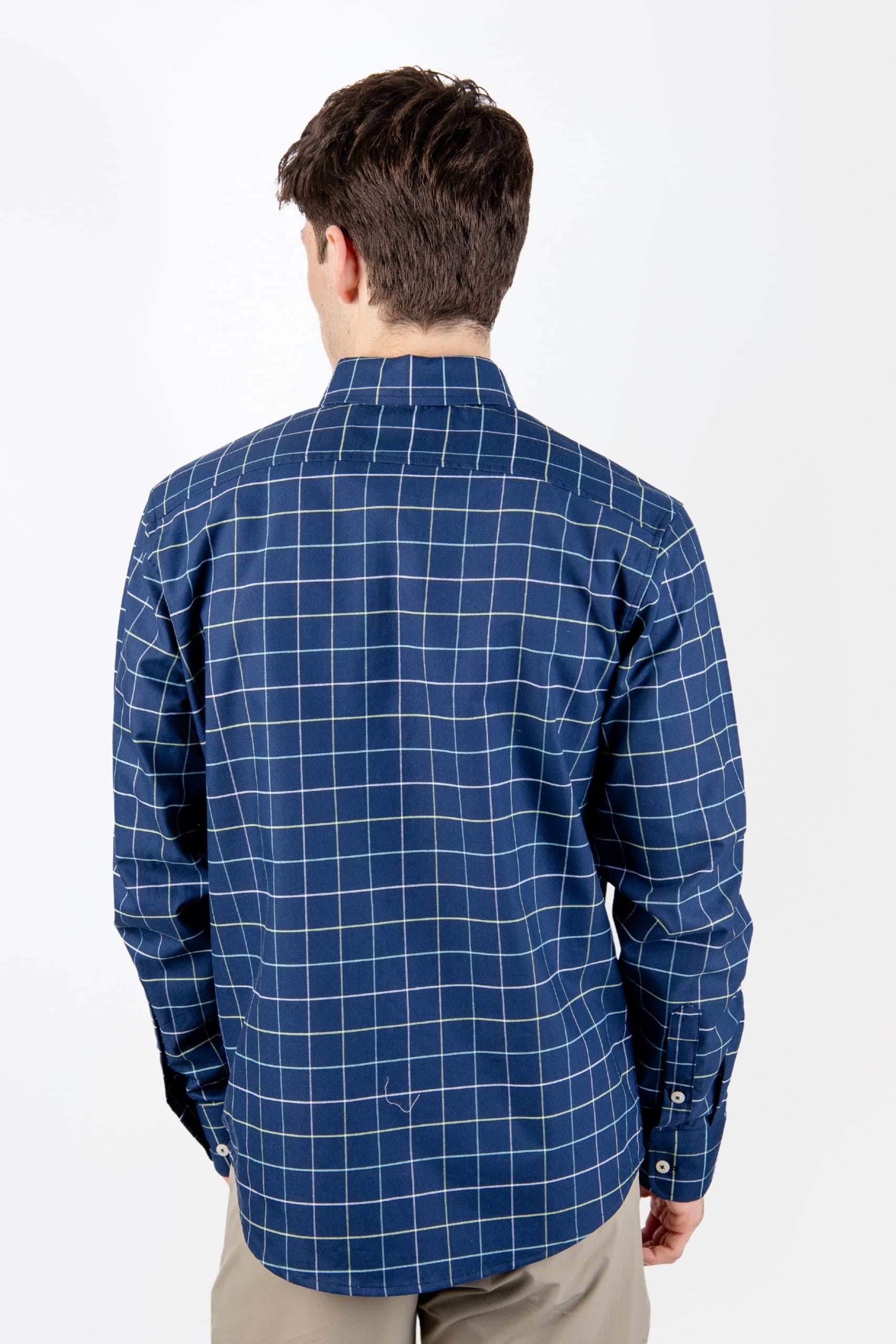 Camisa M. Larga Ropa De Caballero Alberto Olguin AOMC1782 (S - XXL) - Imagen 2