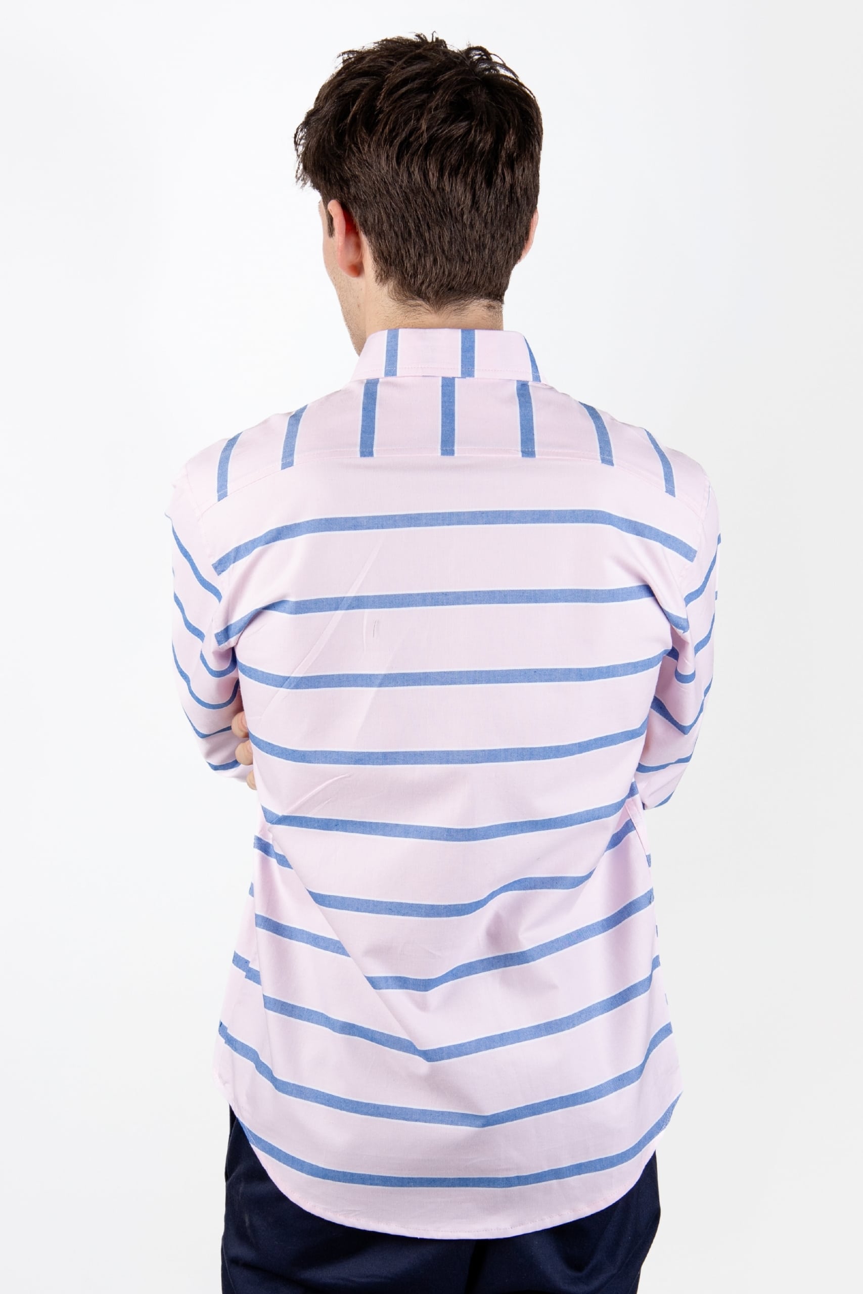 Camisa M. Larga Ropa De Caballero Alberto Olguin AOMC1783 (M - XXL) - Imagen 2