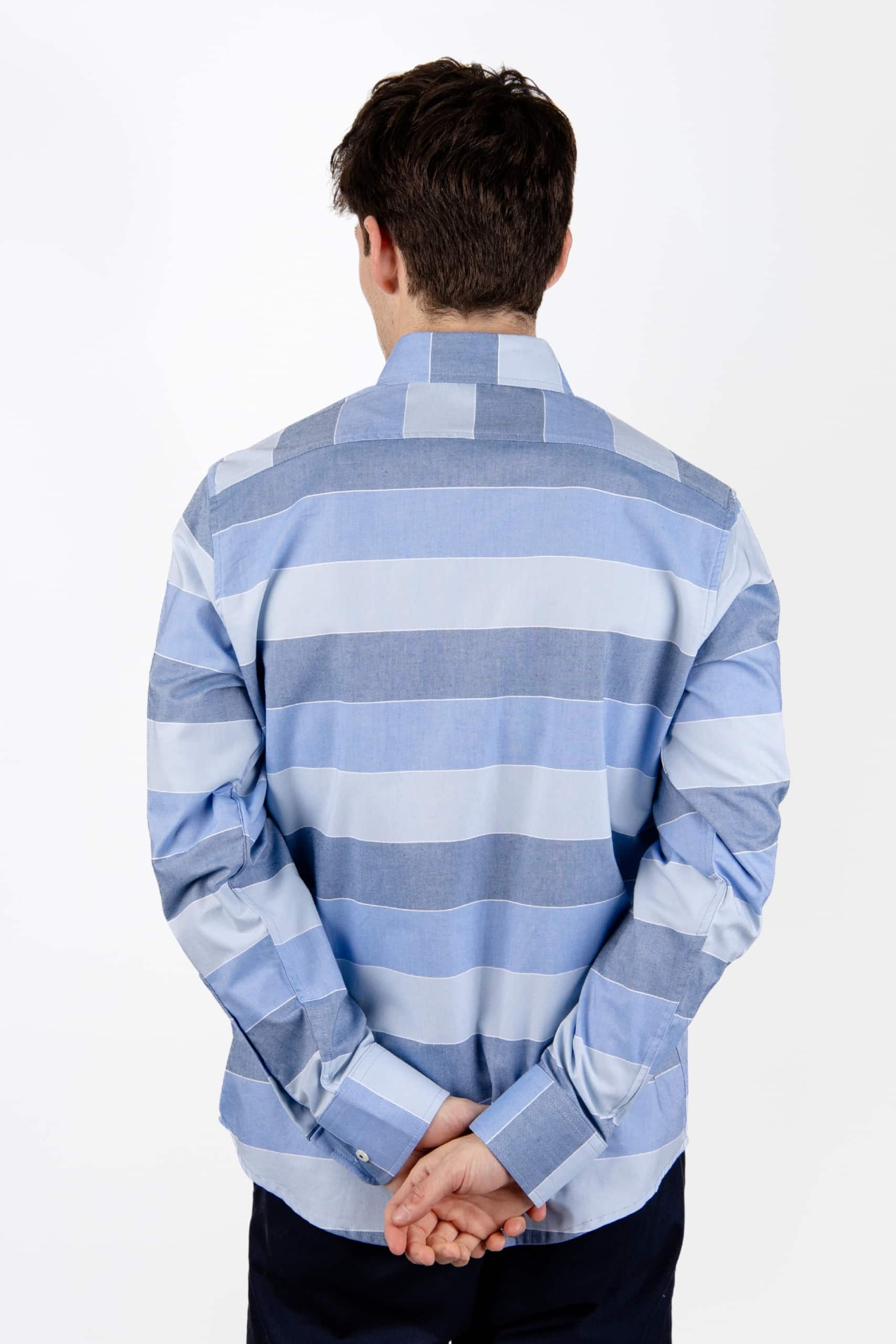 Camisa M. Larga Ropa De Caballero Alberto Olguin AOMC1808 (M - XXL) - Imagen 2