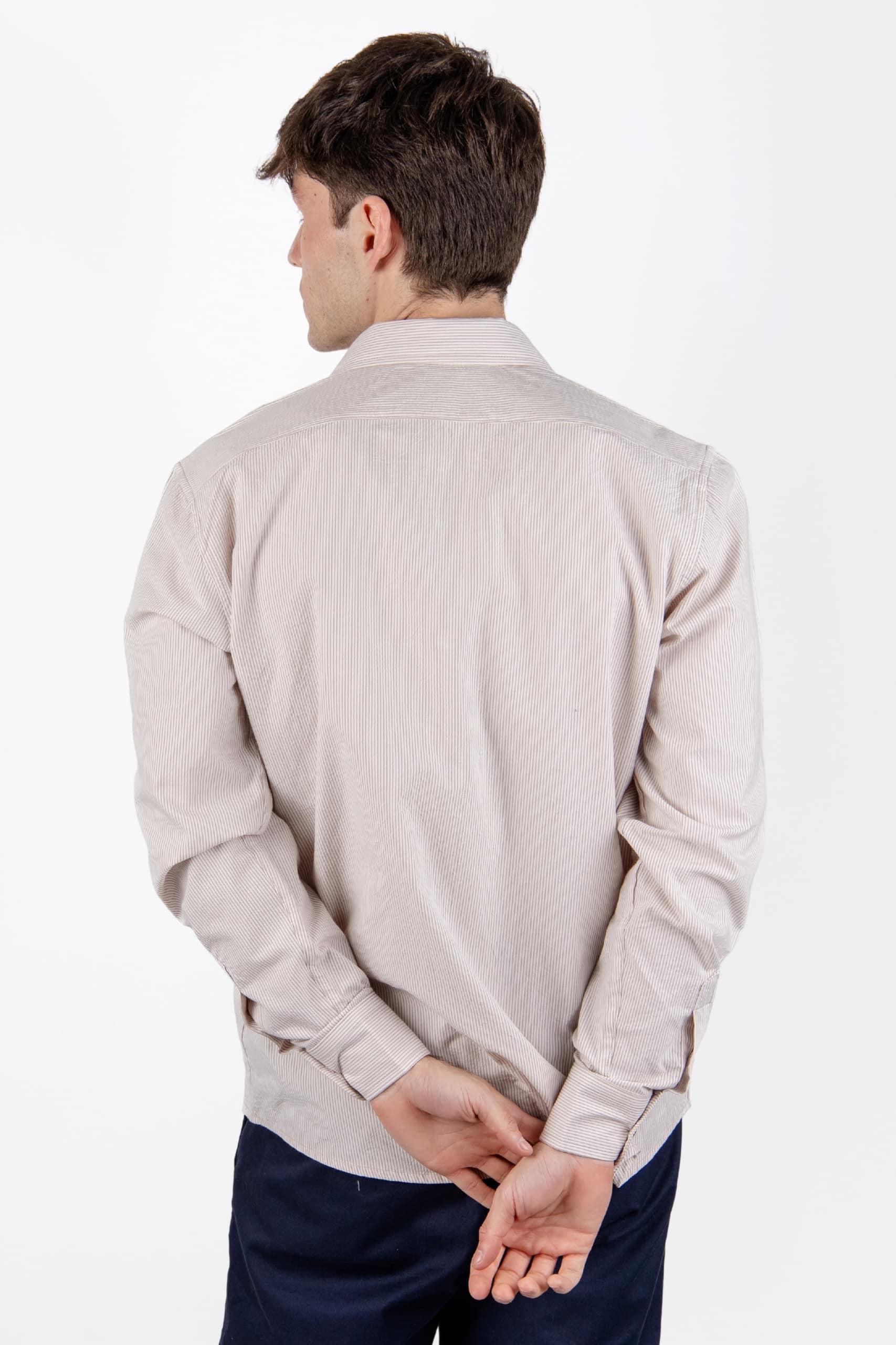 Camisa M. Larga Ropa De Caballero Alberto Olguin AOMC1845 (S - XXL) - Imagen 2