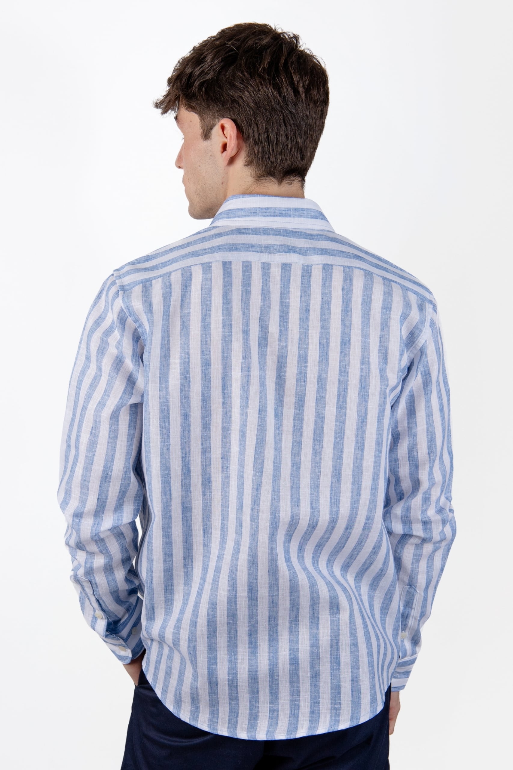 Camisa M. Larga Ropa De Caballero Alberto Olguin AOMC1853 (S - XXL) - Imagen 2