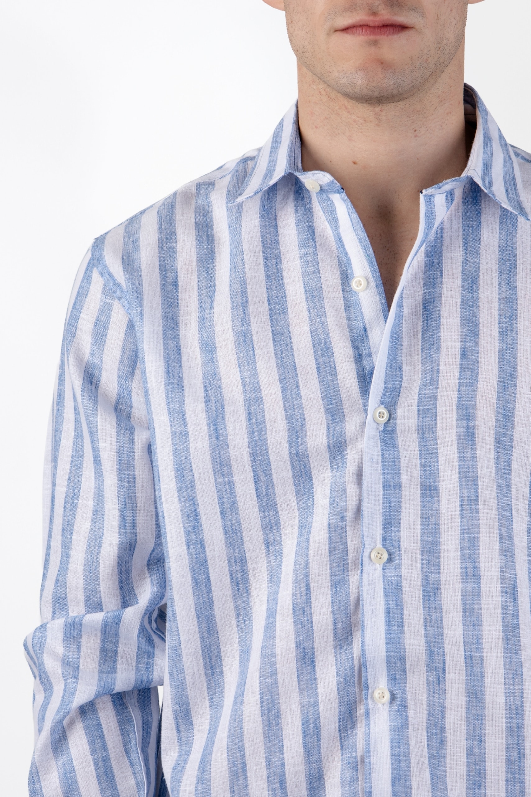 Camisa M. Larga Ropa De Caballero Alberto Olguin AOMC1853 (S - XXL) - Imagen 3