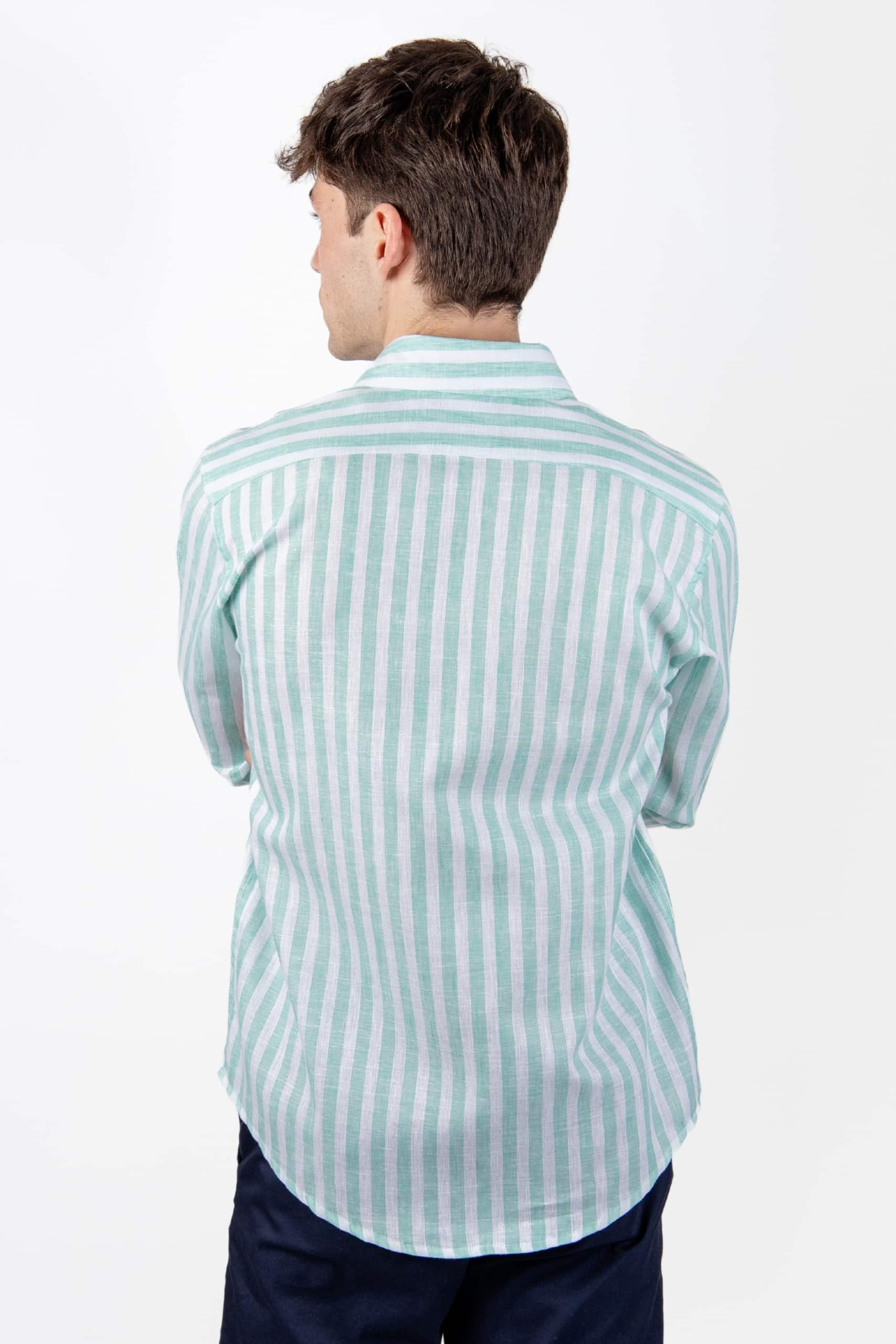 Camisa M. Larga Ropa De Caballero Alberto Olguin AOMC1854 (S - XXL) - Imagen 2