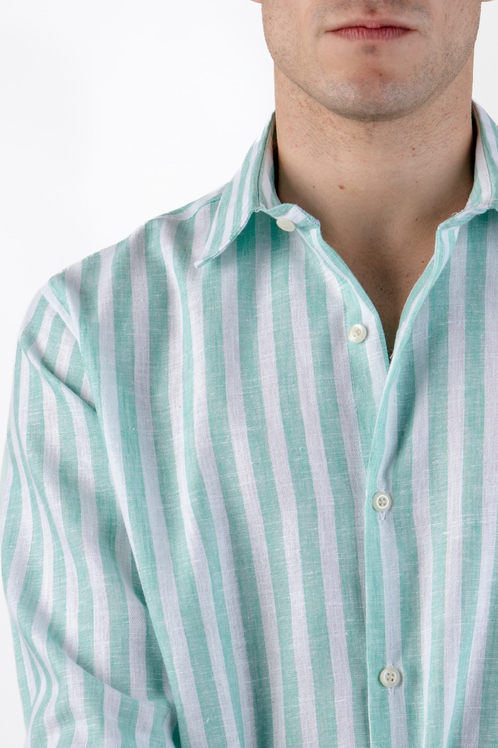 Camisa M. Larga Ropa De Caballero Alberto Olguin AOMC1854 (S - XXL) - Imagen 3