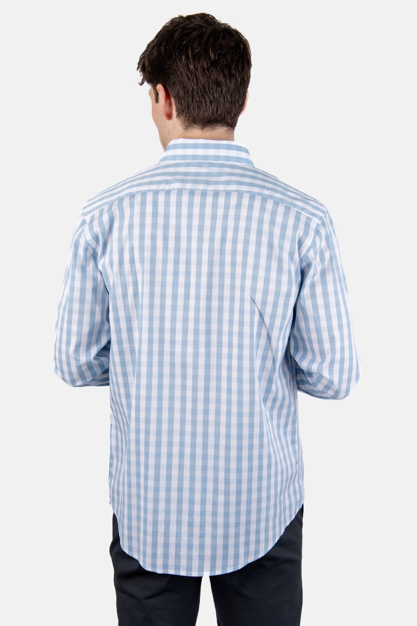 Camisa M. Larga Ropa De Caballero Alberto Olguin AOMC1730 (S - XXL) - Imagen 2