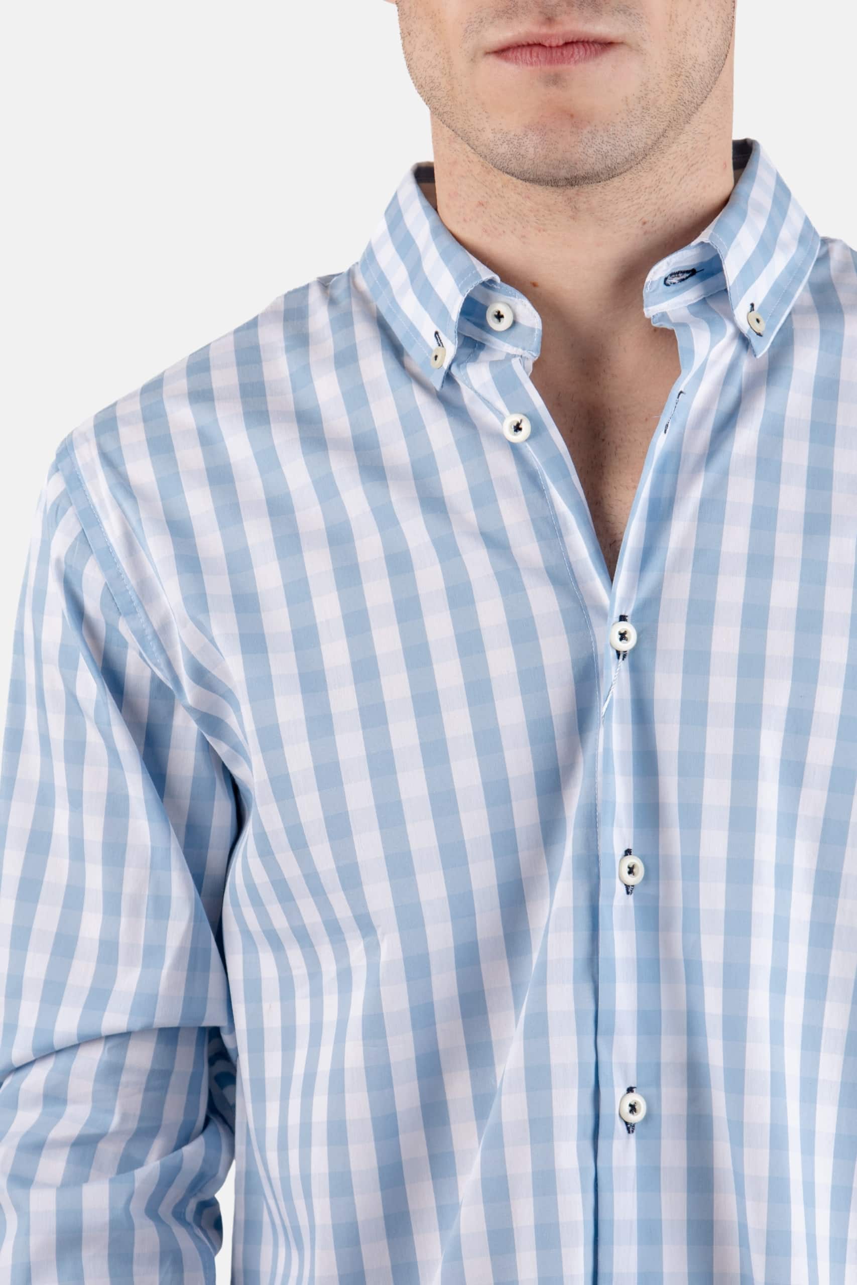 Camisa M. Larga Ropa De Caballero Alberto Olguin AOMC1730 (S - XXL) - Imagen 3