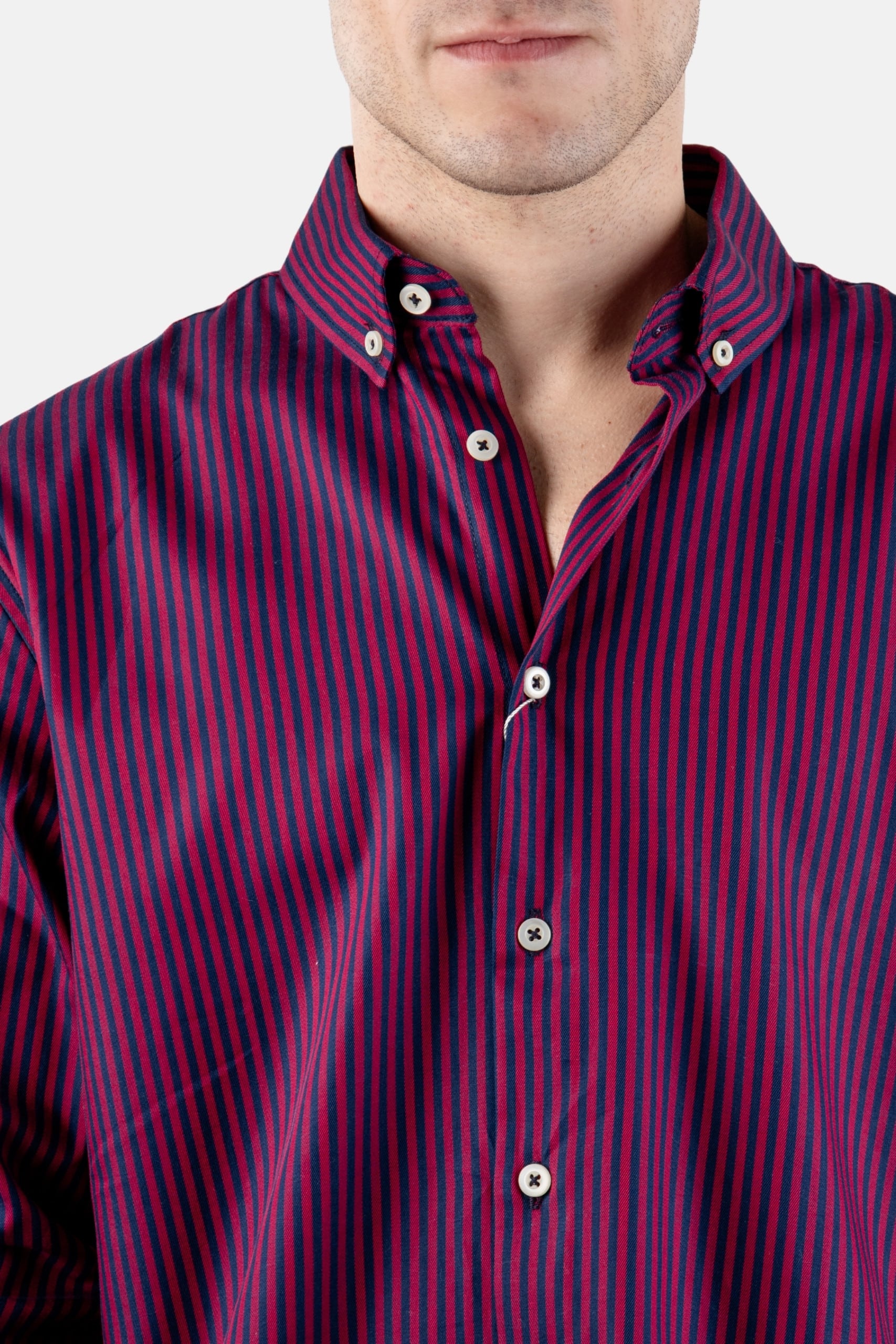 Camisa M. Larga Ropa De Caballero Alberto Olguin AOMC1737 (S - XXL) - Imagen 3