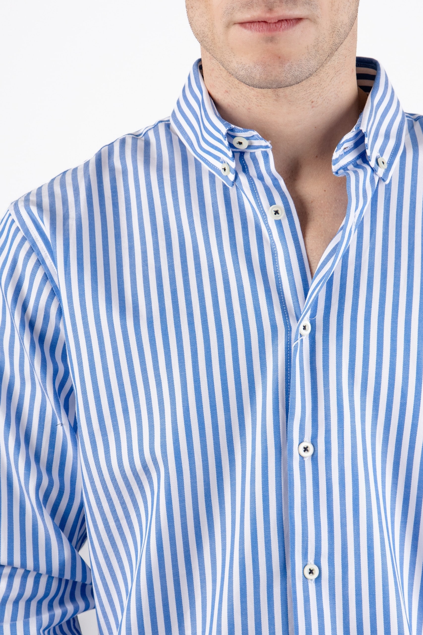 Camisa M. Larga Ropa De Caballero Alberto Olguin AOMC1740 (S - XXL) - Imagen 3