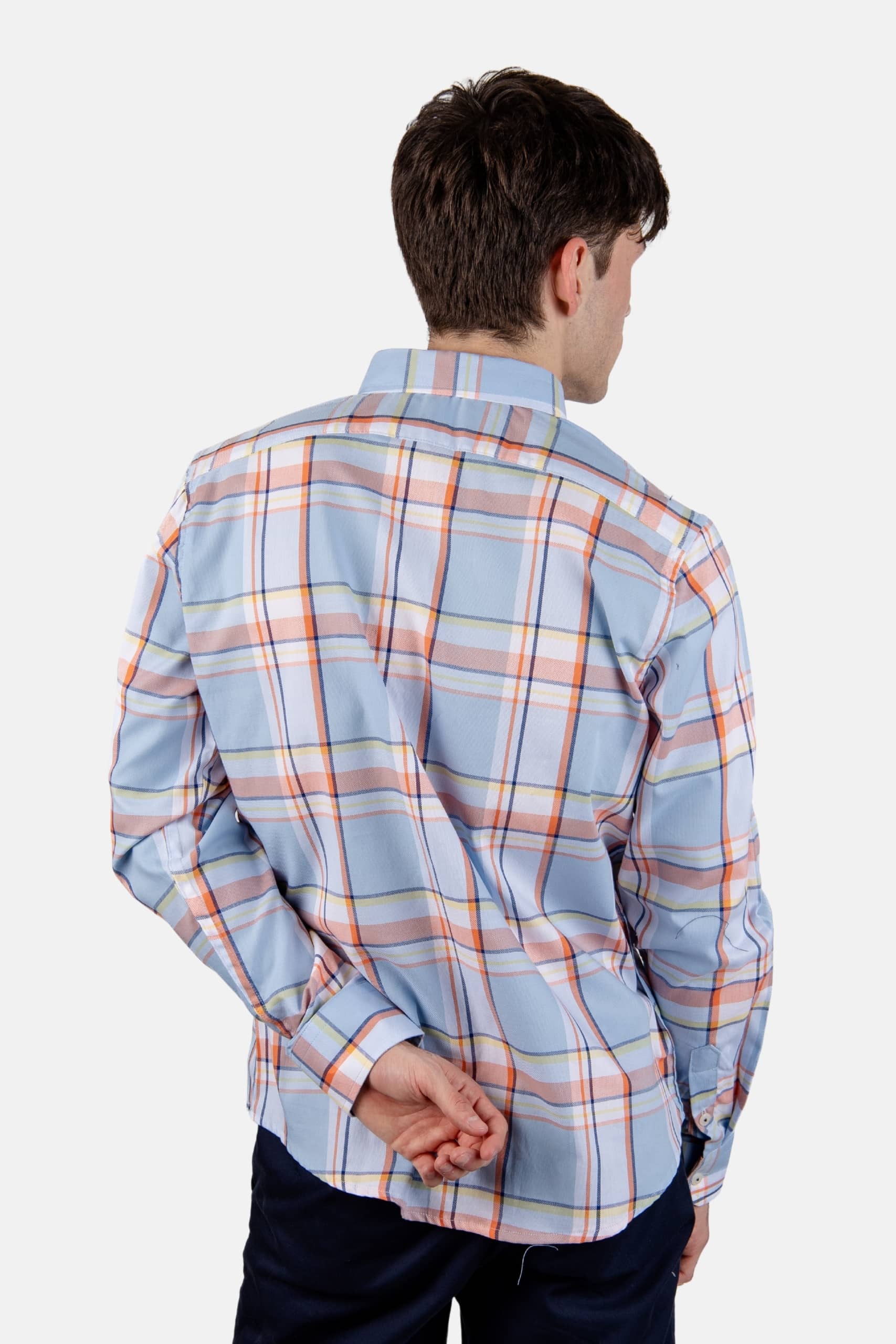 Camisa M. Larga Ropa De Caballero Alberto Olguin AOMC1773 (S - XXL) - Imagen 2