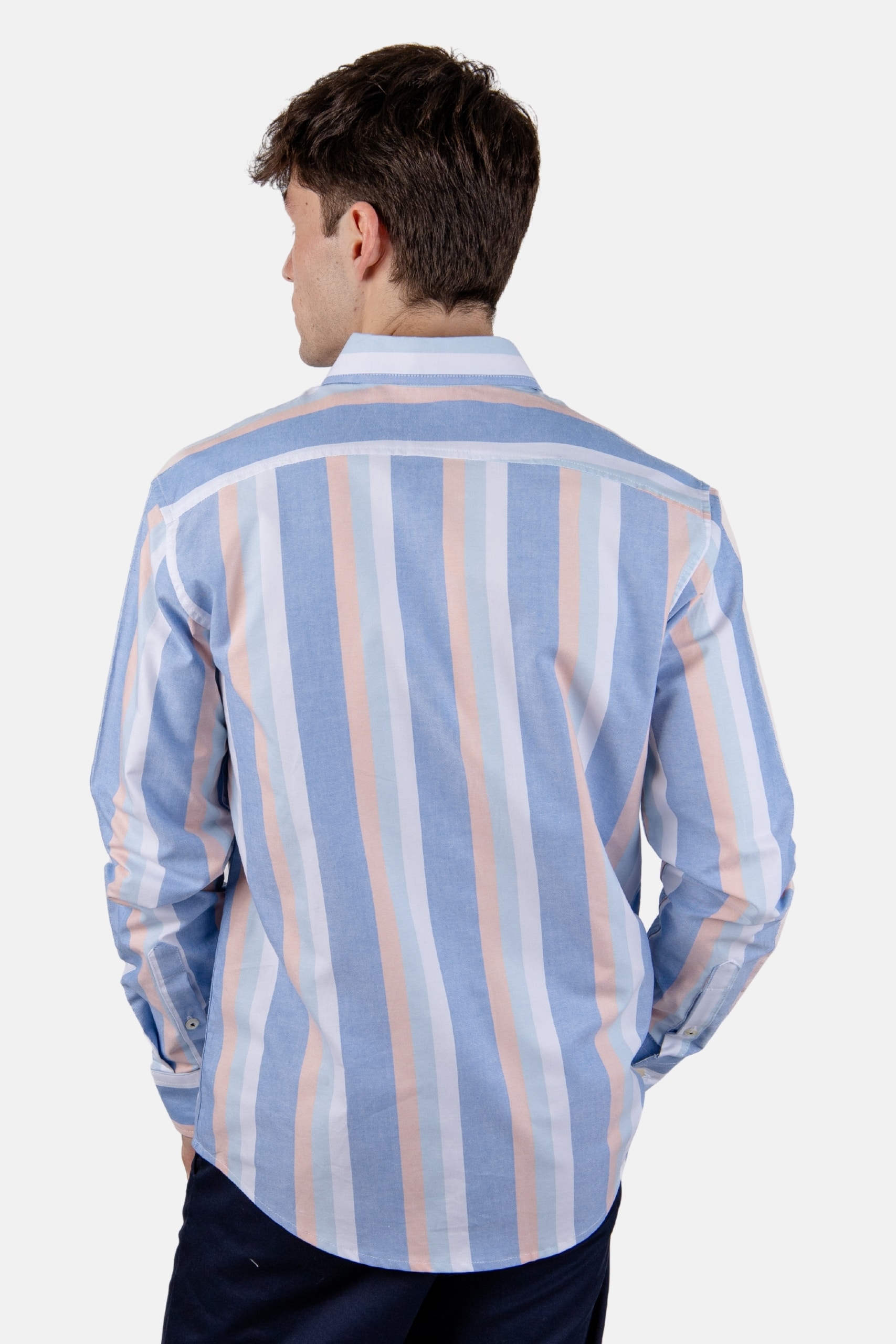 Camisa M. Larga Ropa De Caballero Alberto Olguin AOMC1779 (S - XXL) - Imagen 2