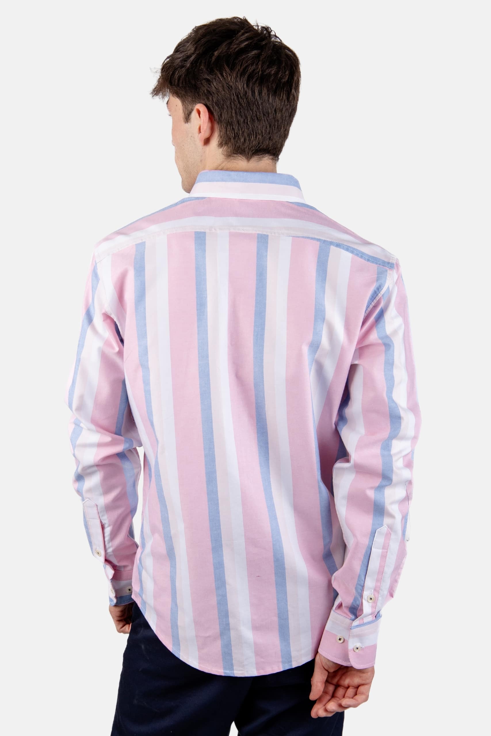 Camisa M. Larga Ropa De Caballero Alberto Olguin AOMC1780 (S - XXL) - Imagen 2