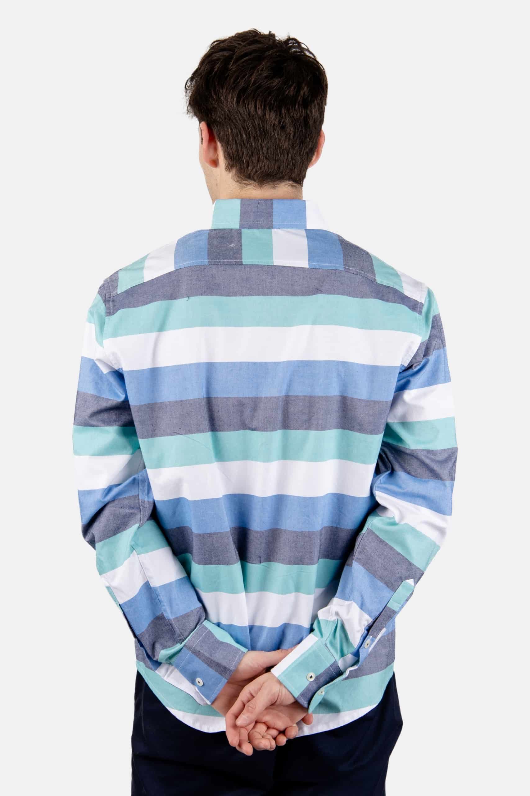 Camisa M. Larga Ropa De Caballero Alberto Olguin AOMC1807 (S - XXL) - Imagen 2