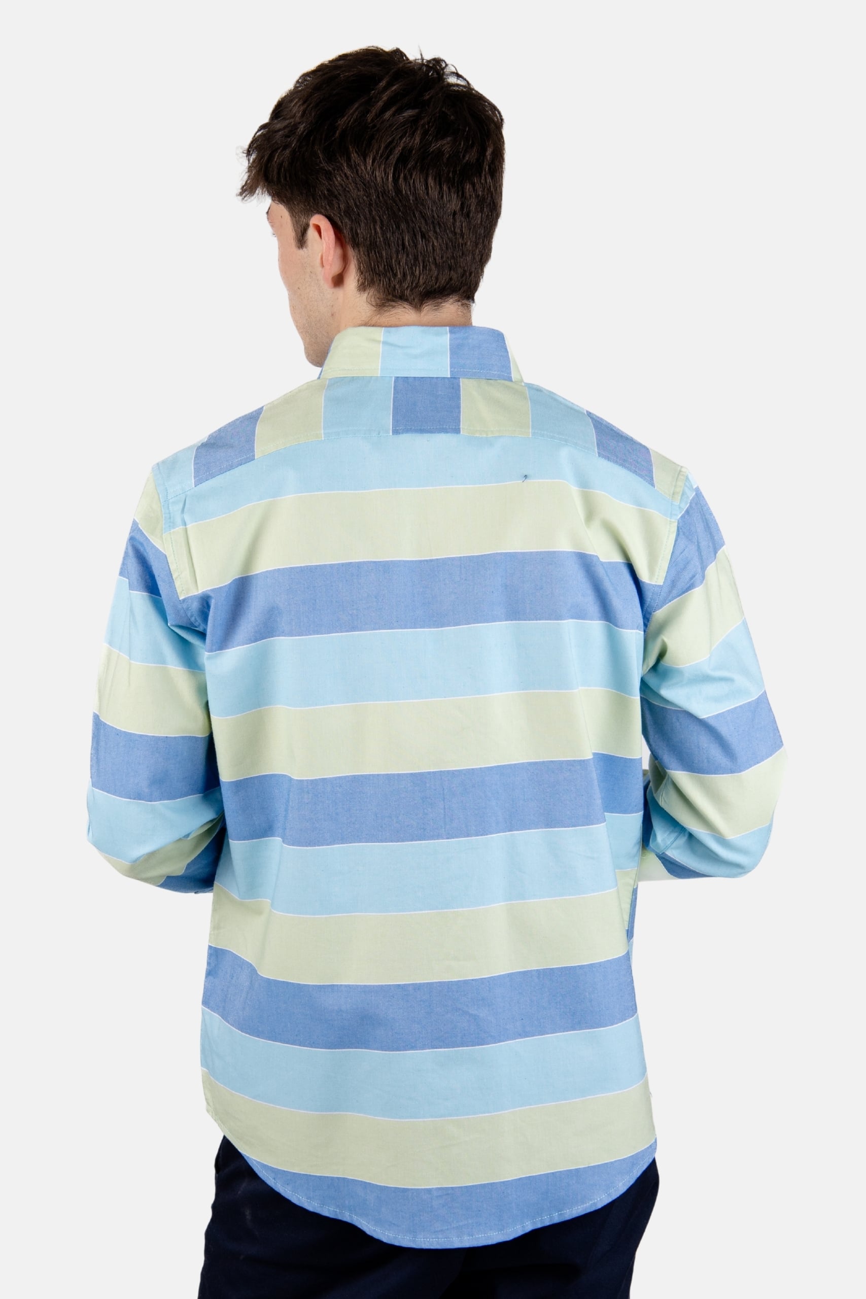 Camisa M. Larga Ropa De Caballero Alberto Olguin AOMC1809 (S - XXL) - Imagen 2