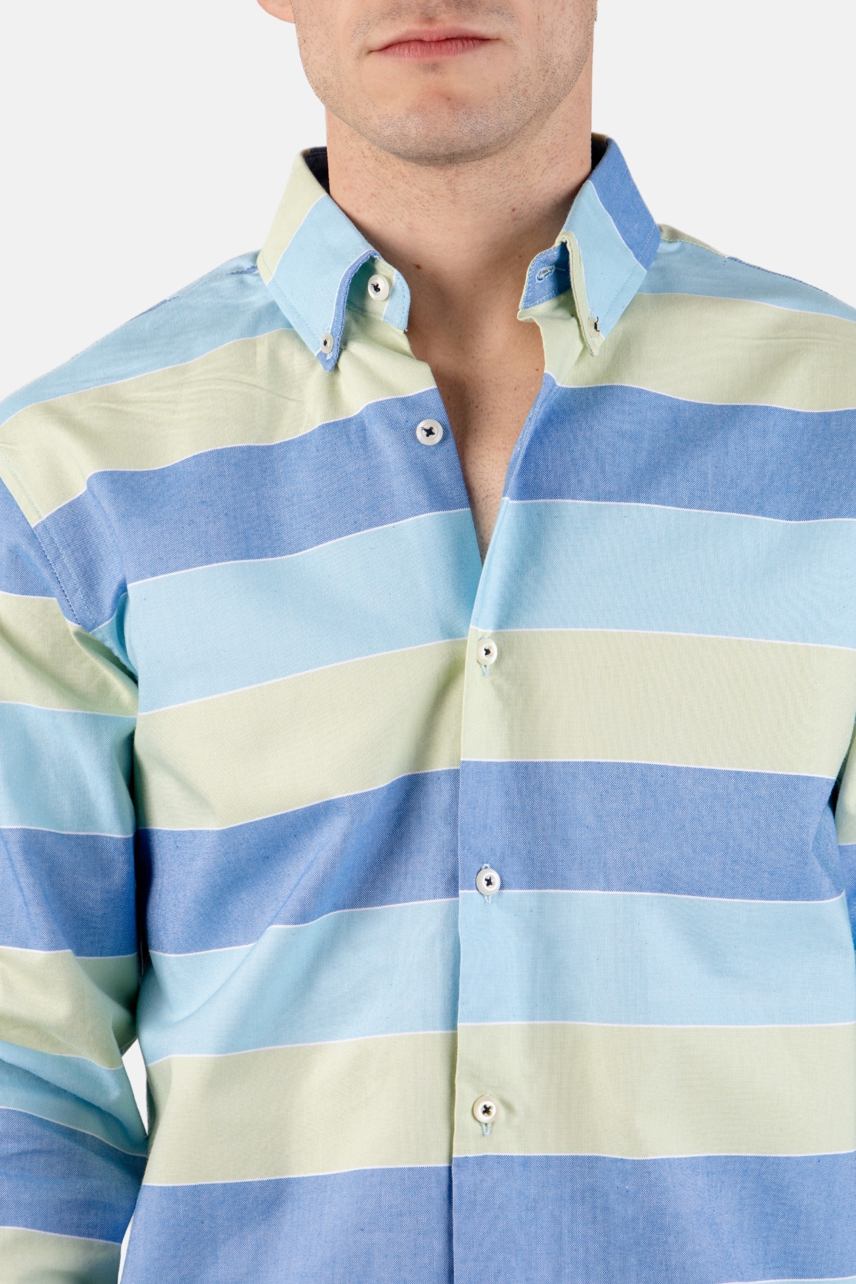 Camisa M. Larga Ropa De Caballero Alberto Olguin AOMC1809 (S - XXL) - Imagen 3