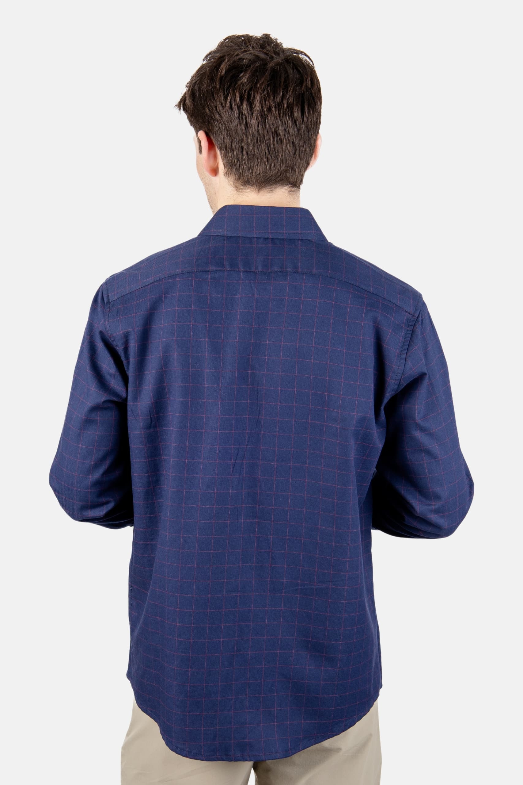 Camisa M. Larga Ropa De Caballero Alberto Olguin AOMC1830 (S - XXL) - Imagen 2