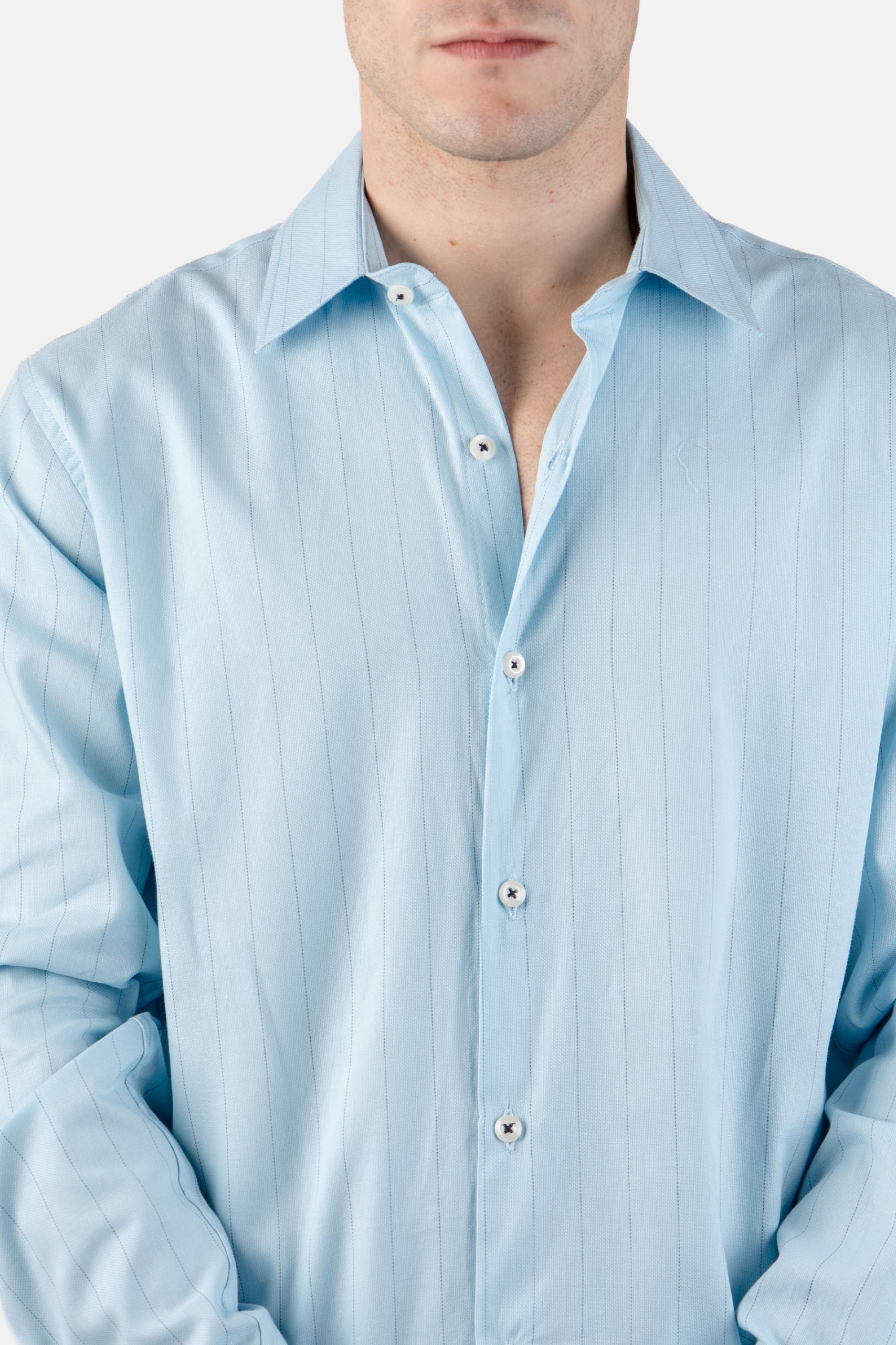 Camisa M. Larga Ropa De Caballero Alberto Olguin AOMC1831 (S - XXL) - Imagen 3