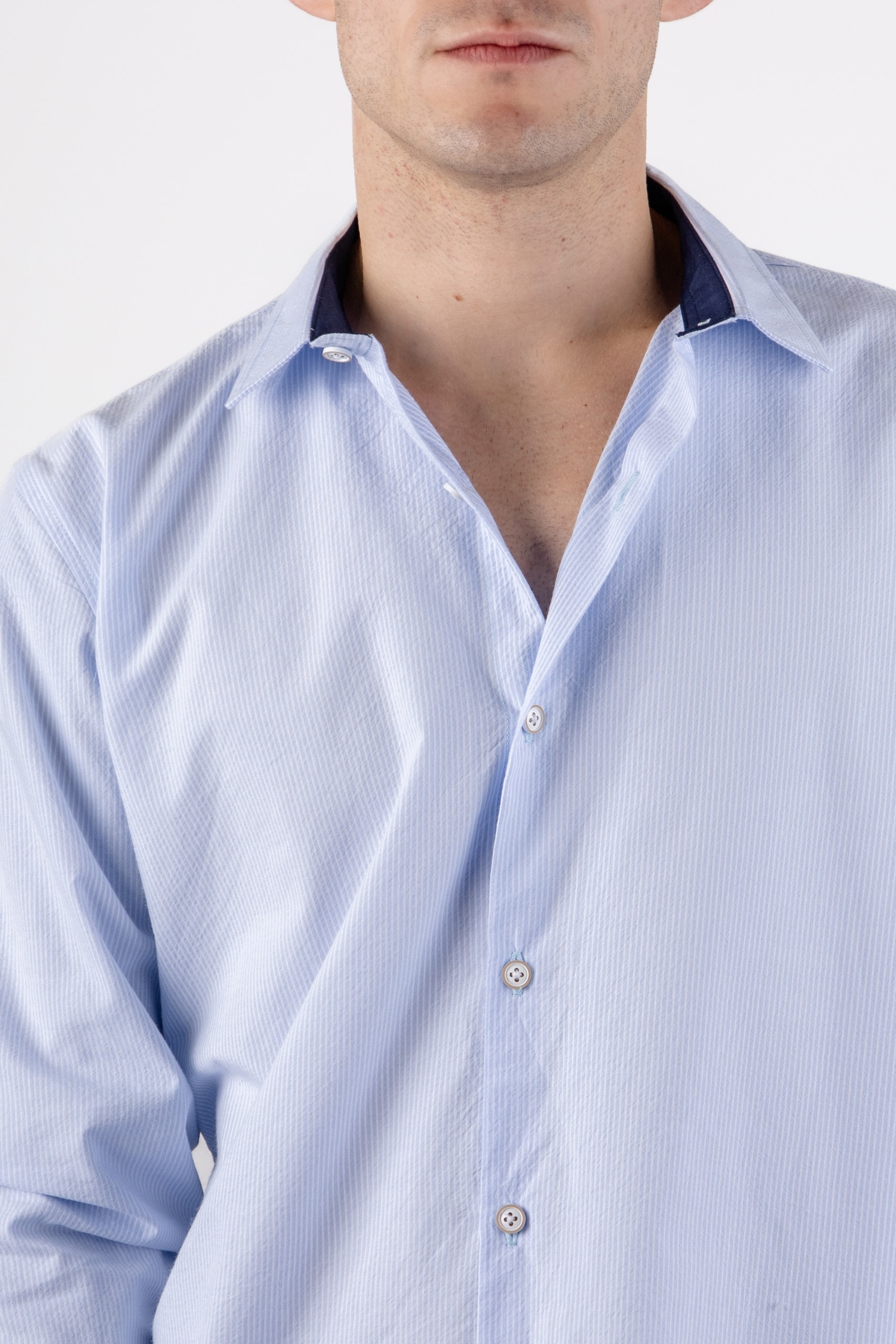 Camisa M. Larga Ropa De Caballero Alberto Olguin AOMC1847 (S - XXL) - Imagen 3