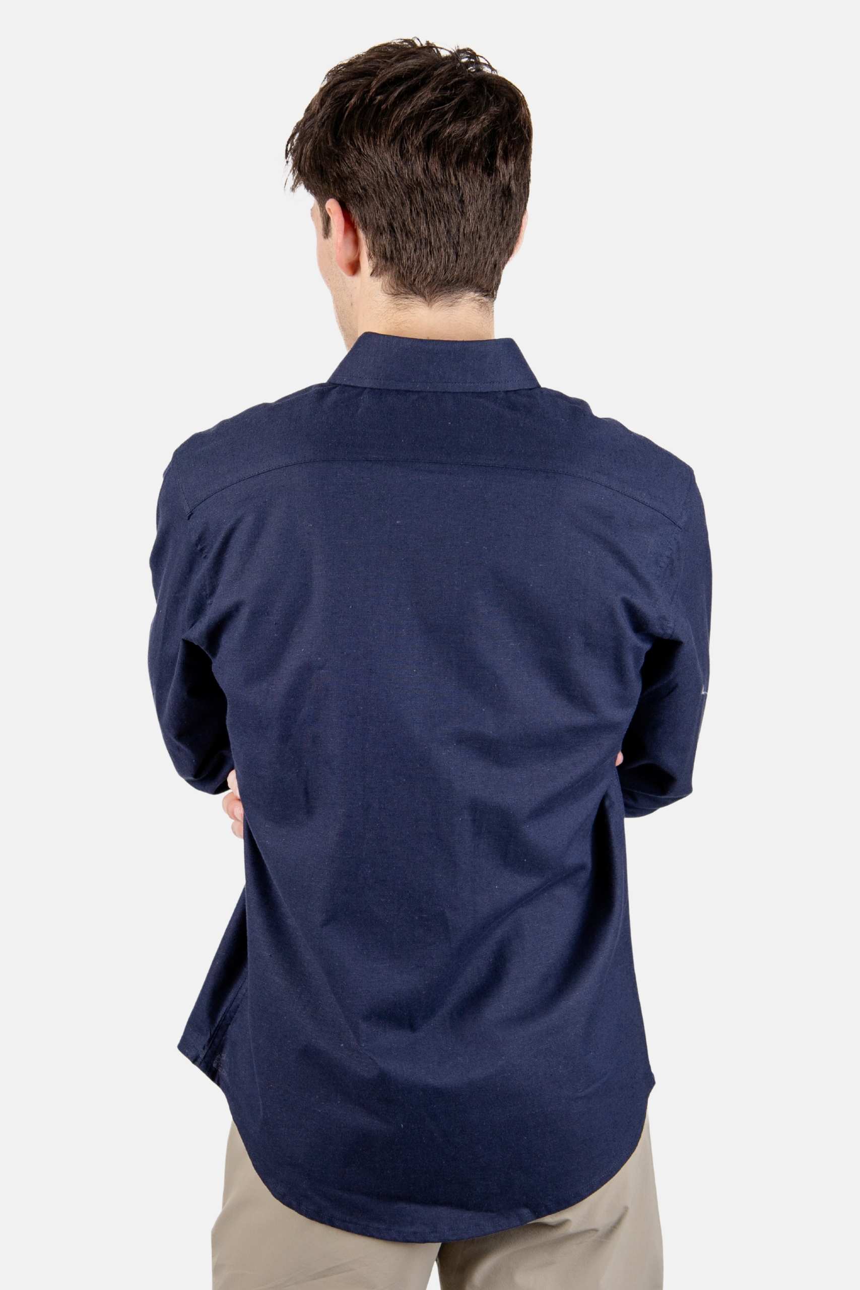 Camisa M. Larga Ropa De Caballero Alberto Olguin AOMC1801 (S - XXL) - Imagen 2