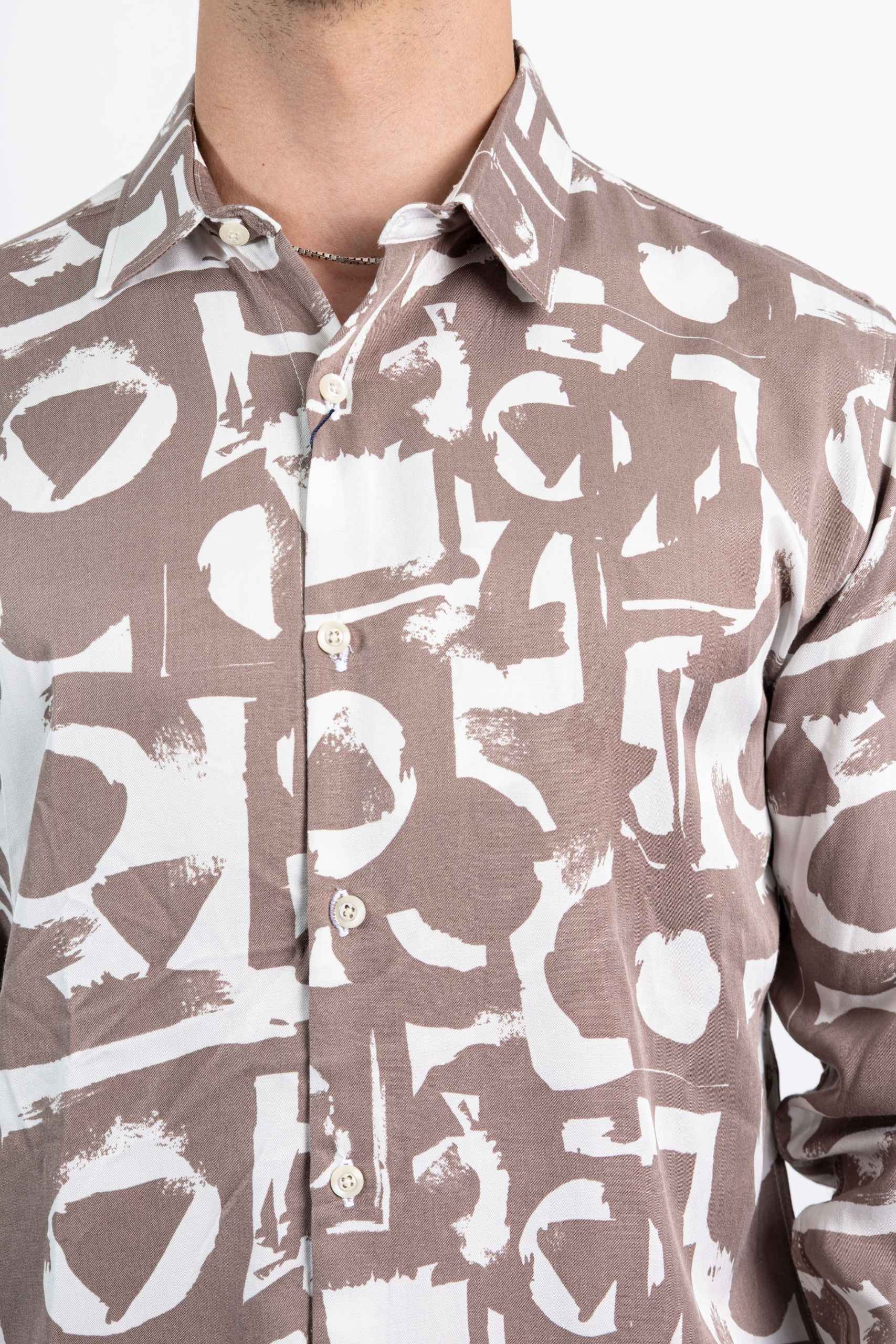 Camisa M. Larga Ropa De Caballero Alberto Olguin AOMC1838 (S - XXL) - Imagen 2